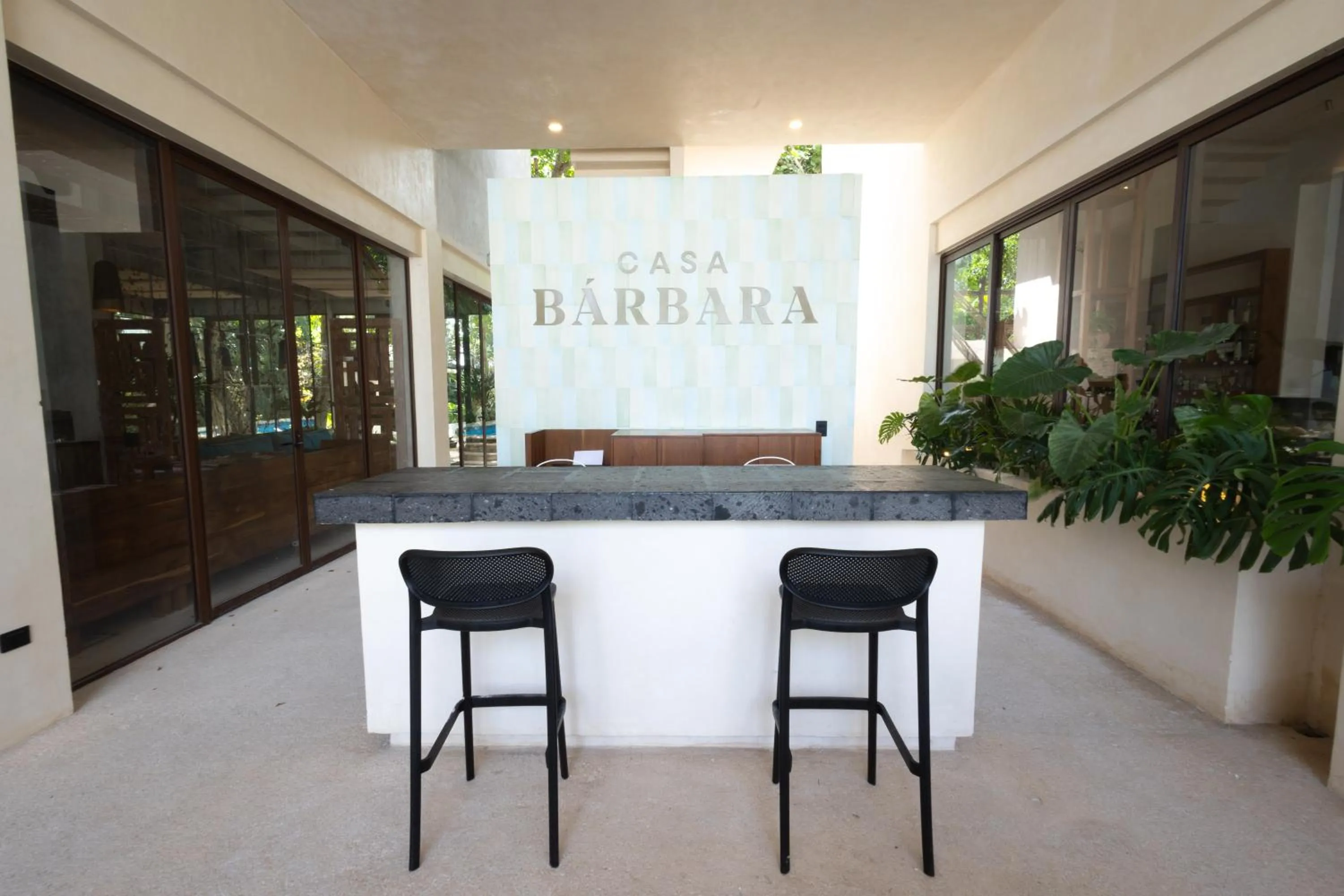 Lobby or reception in Hotel Casa Barbara Holbox