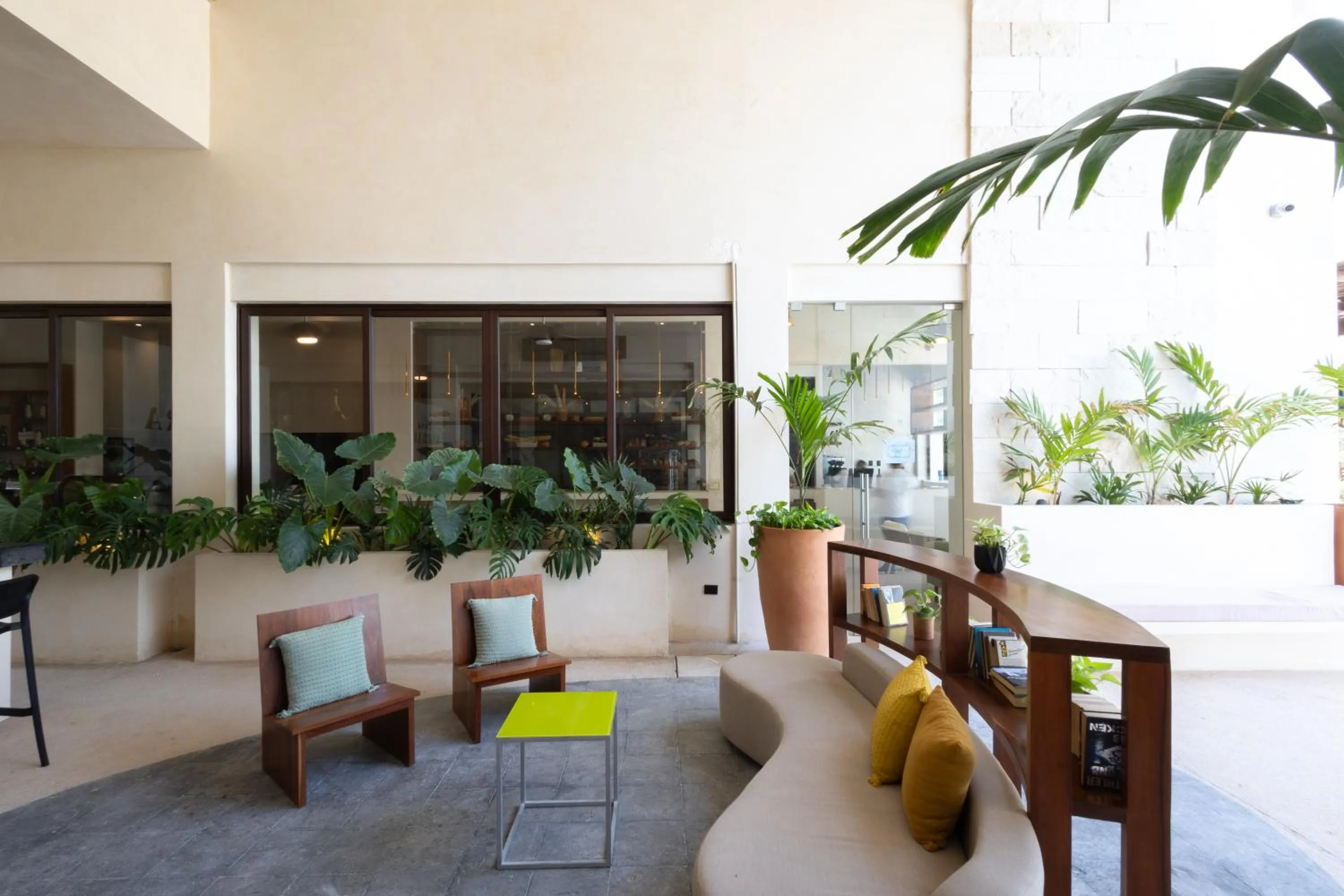 Lobby or reception in Hotel Casa Barbara Holbox