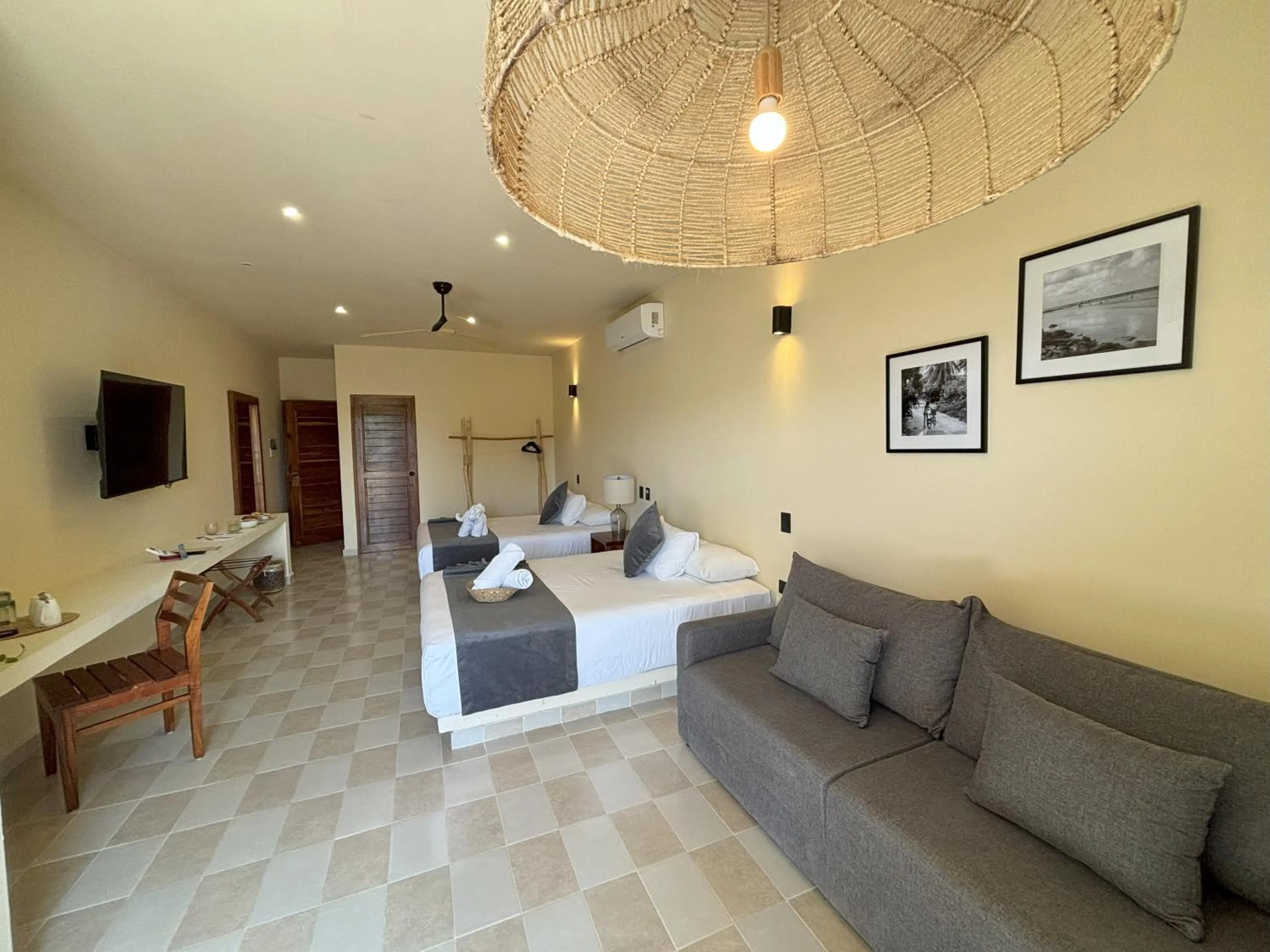 Bedroom in Hotel Casa Barbara Holbox