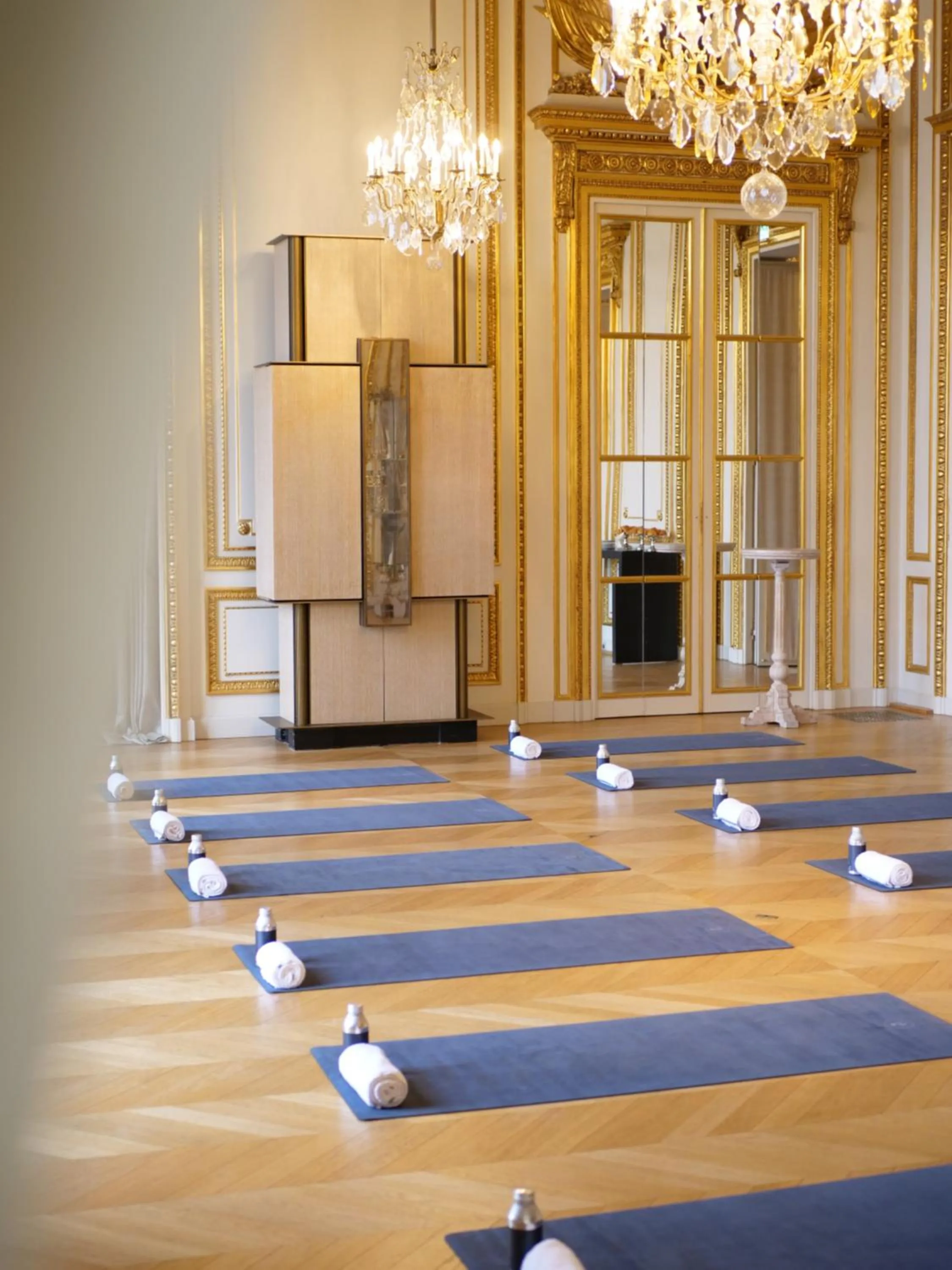 Fitness centre/facilities in Hotel de Crillon