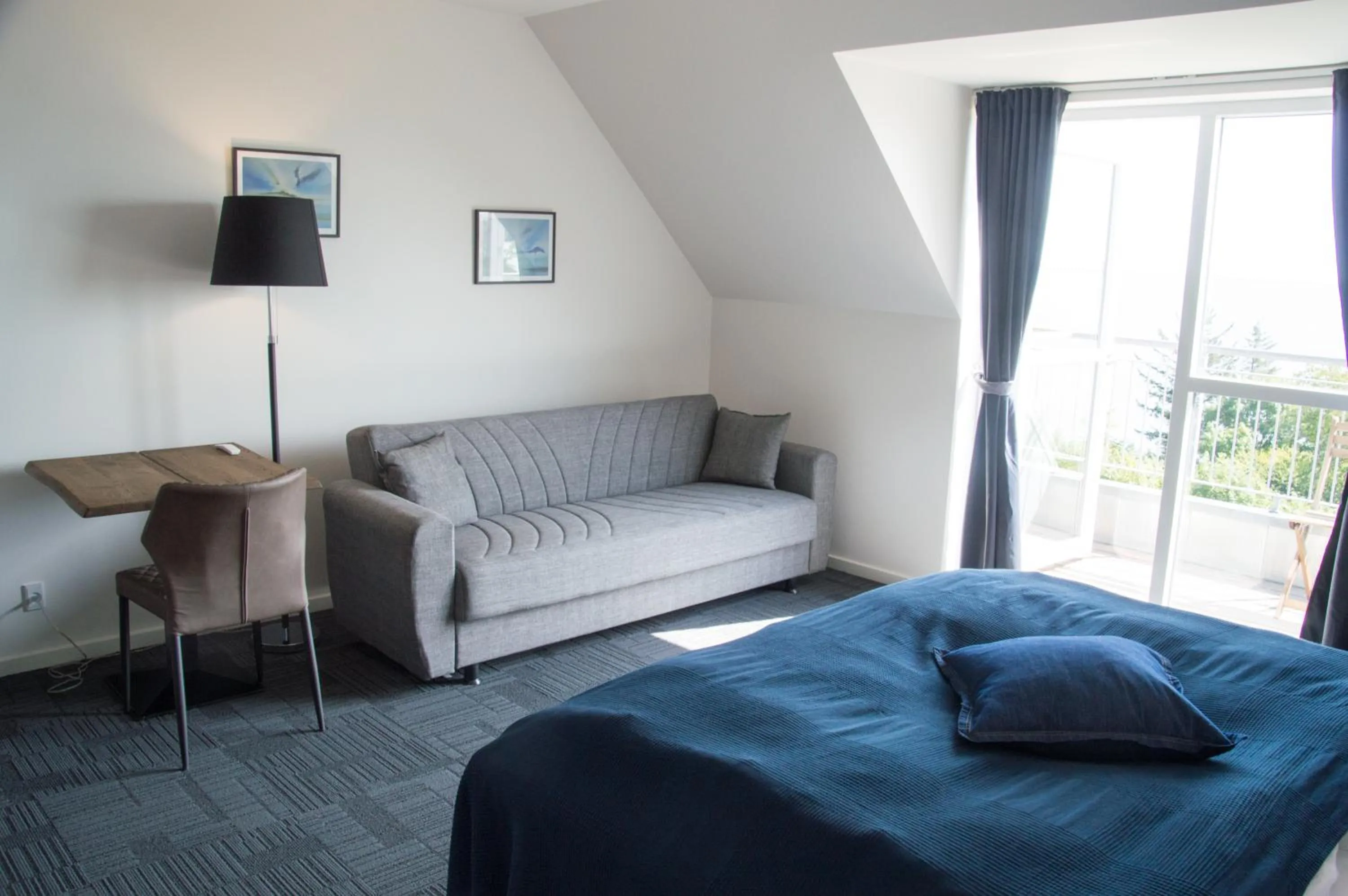 Bed in Hotel Limfjorden