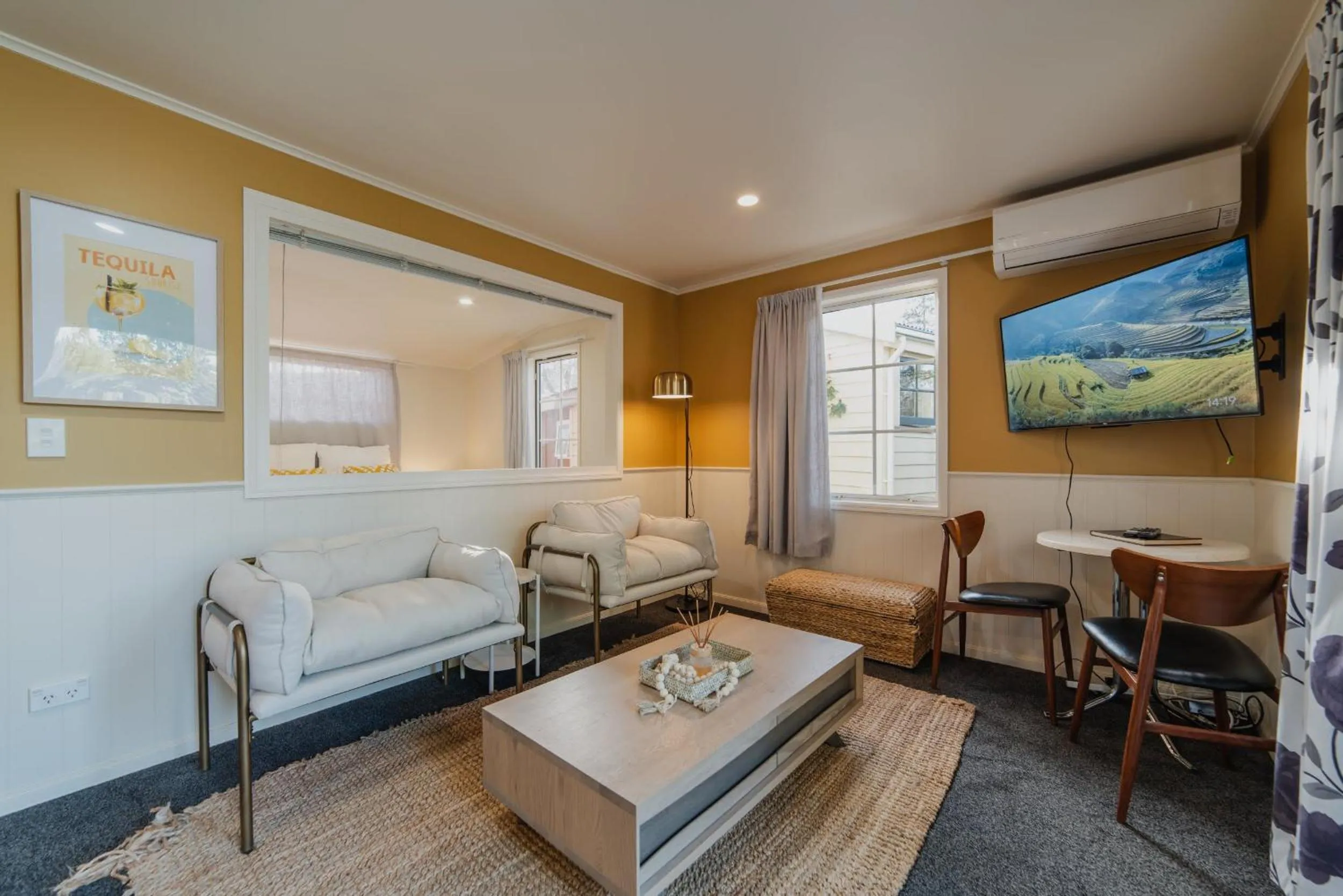 Bed in Lake Tekapo Cottages