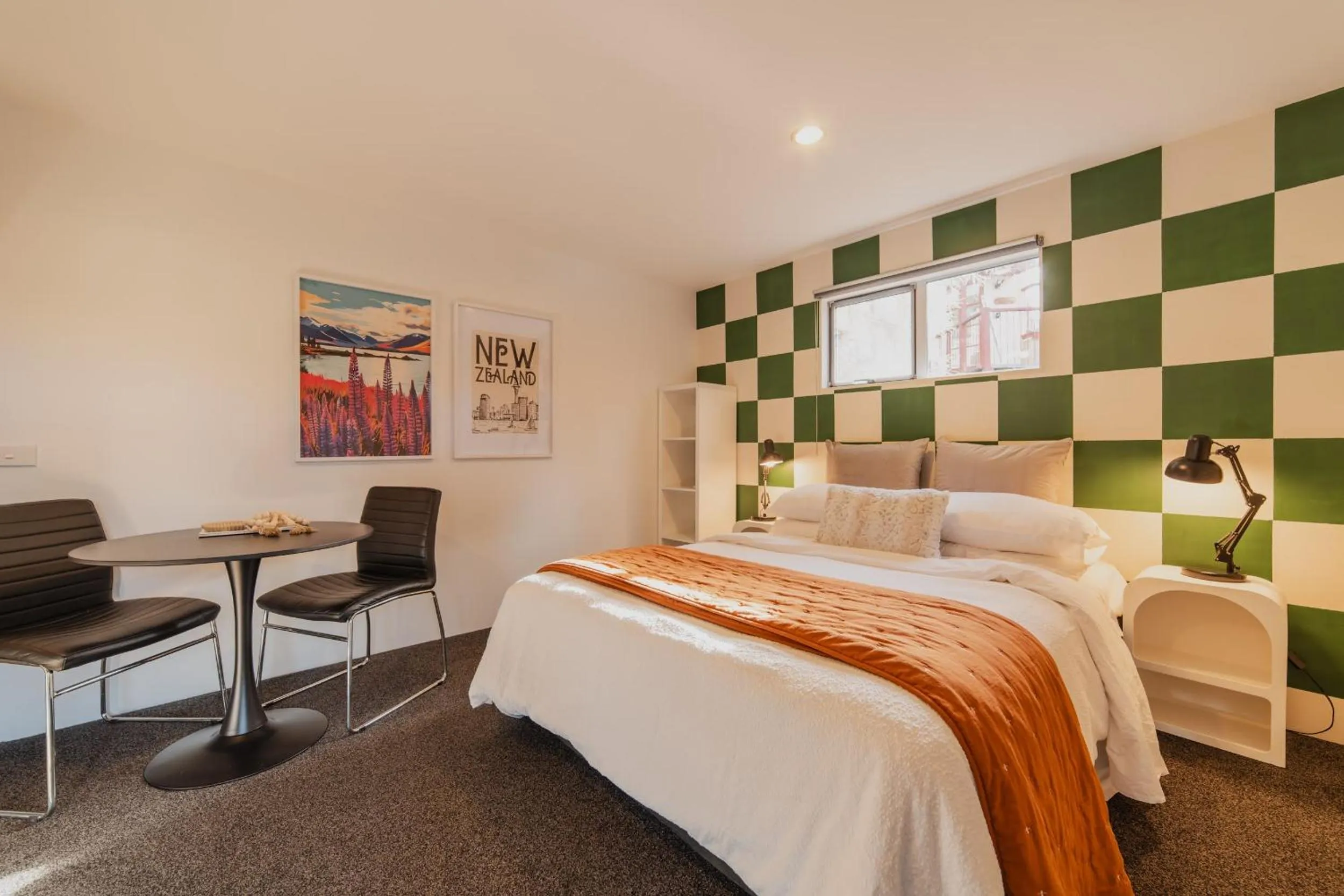 Bed in Lake Tekapo Cottages