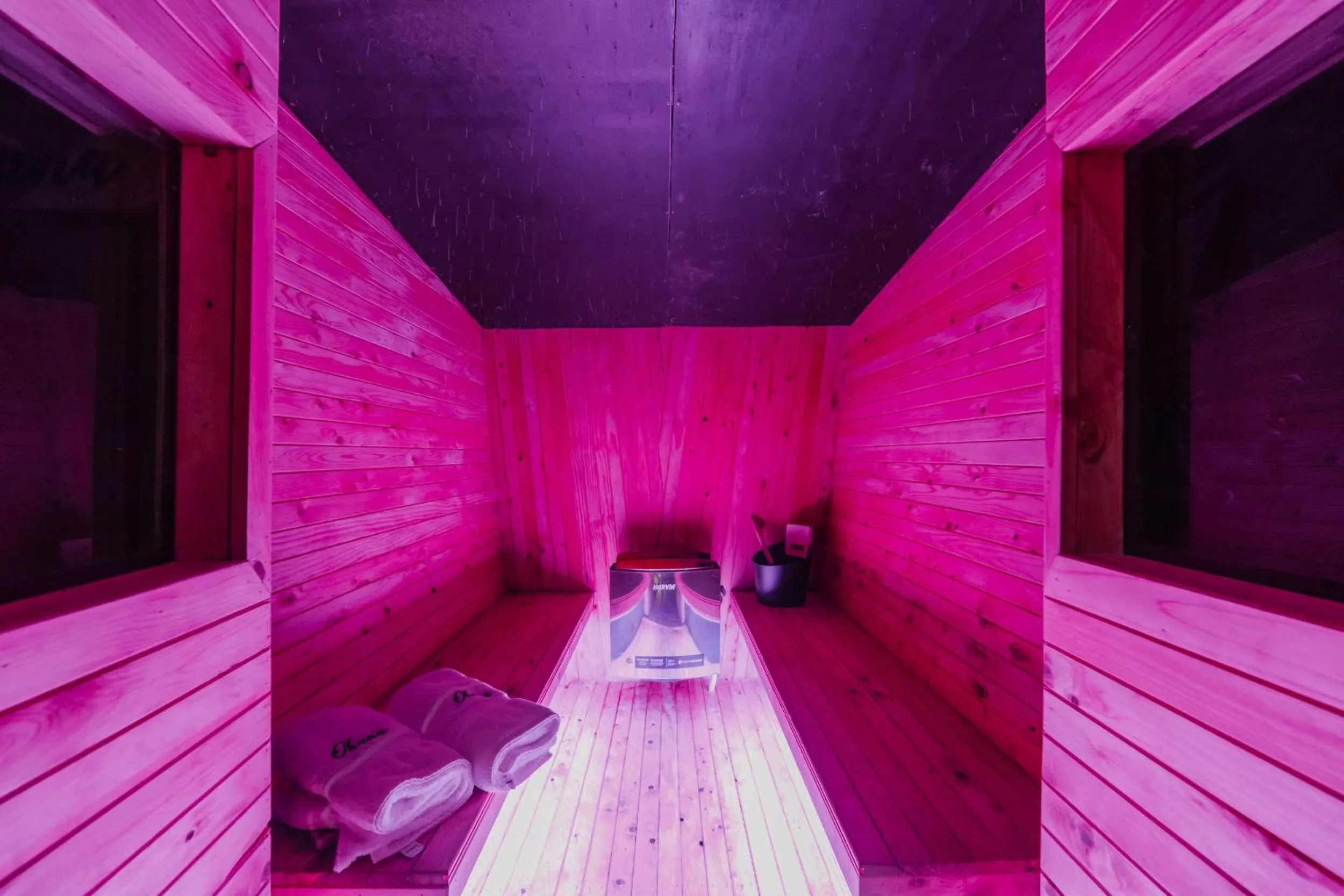 Sauna in Lake Tekapo Cottages