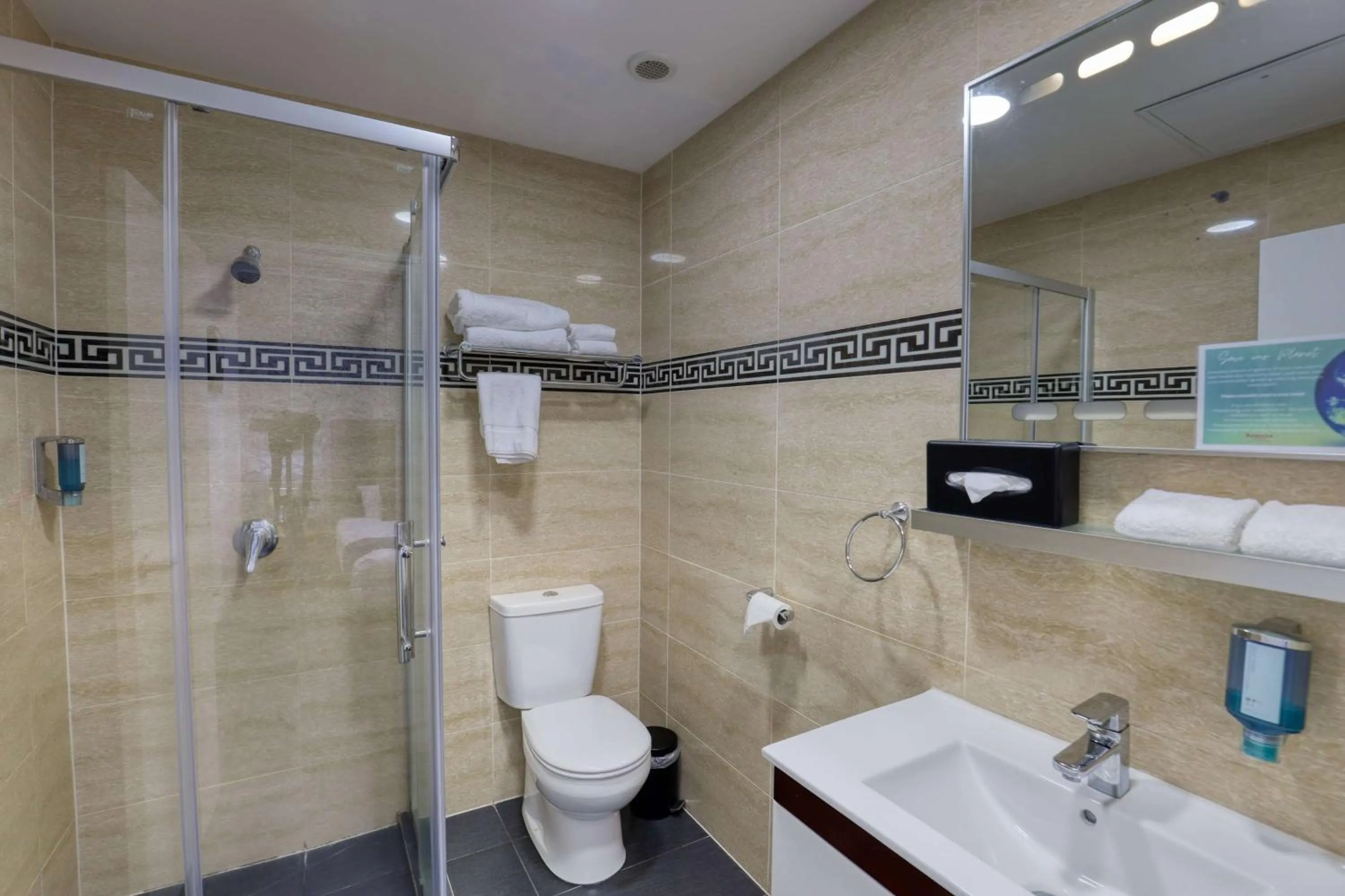 Bathroom in Ramada by Wyndham, Hamilton City Center