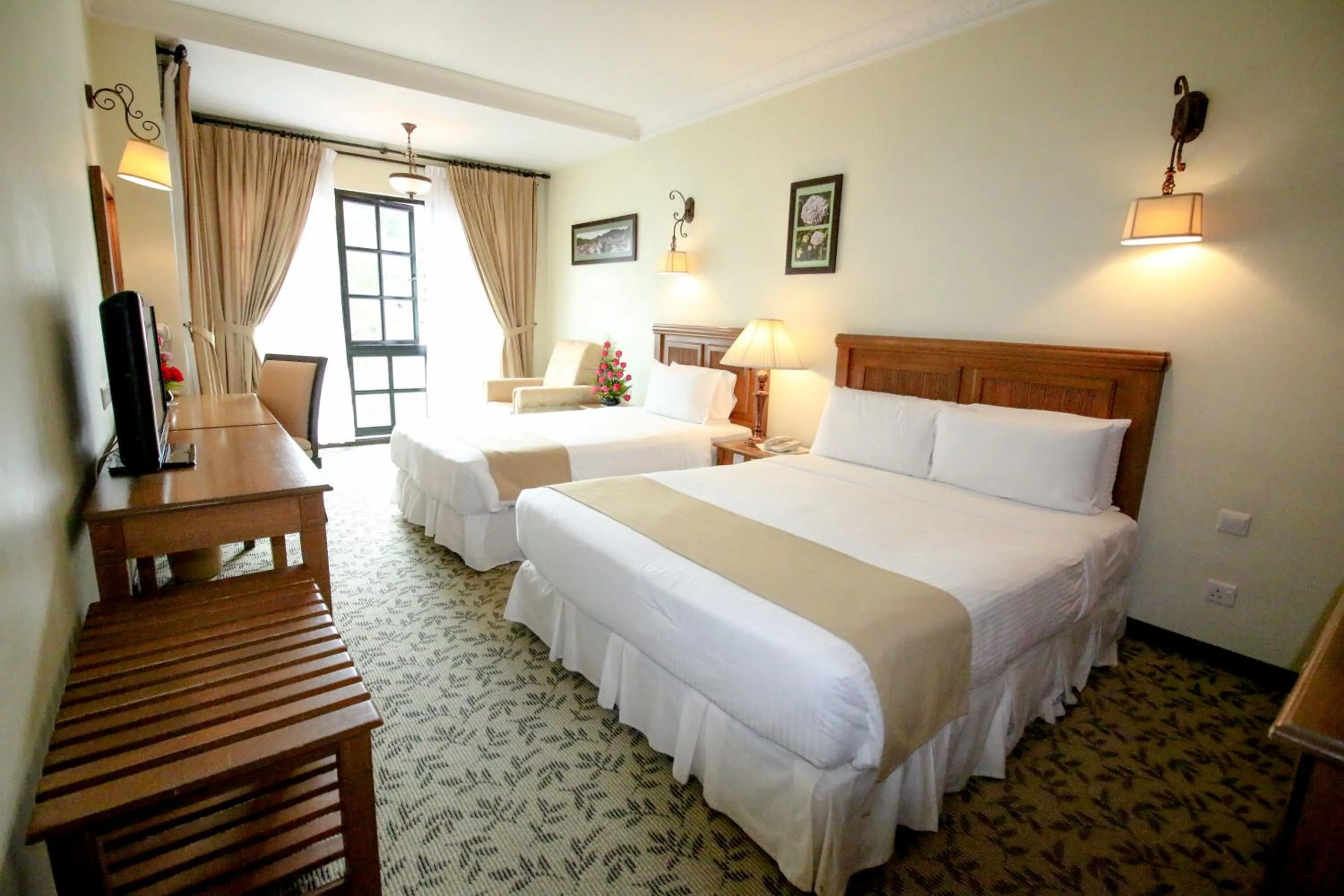 Bed in Hotel De' La Ferns, Cameron Highlands