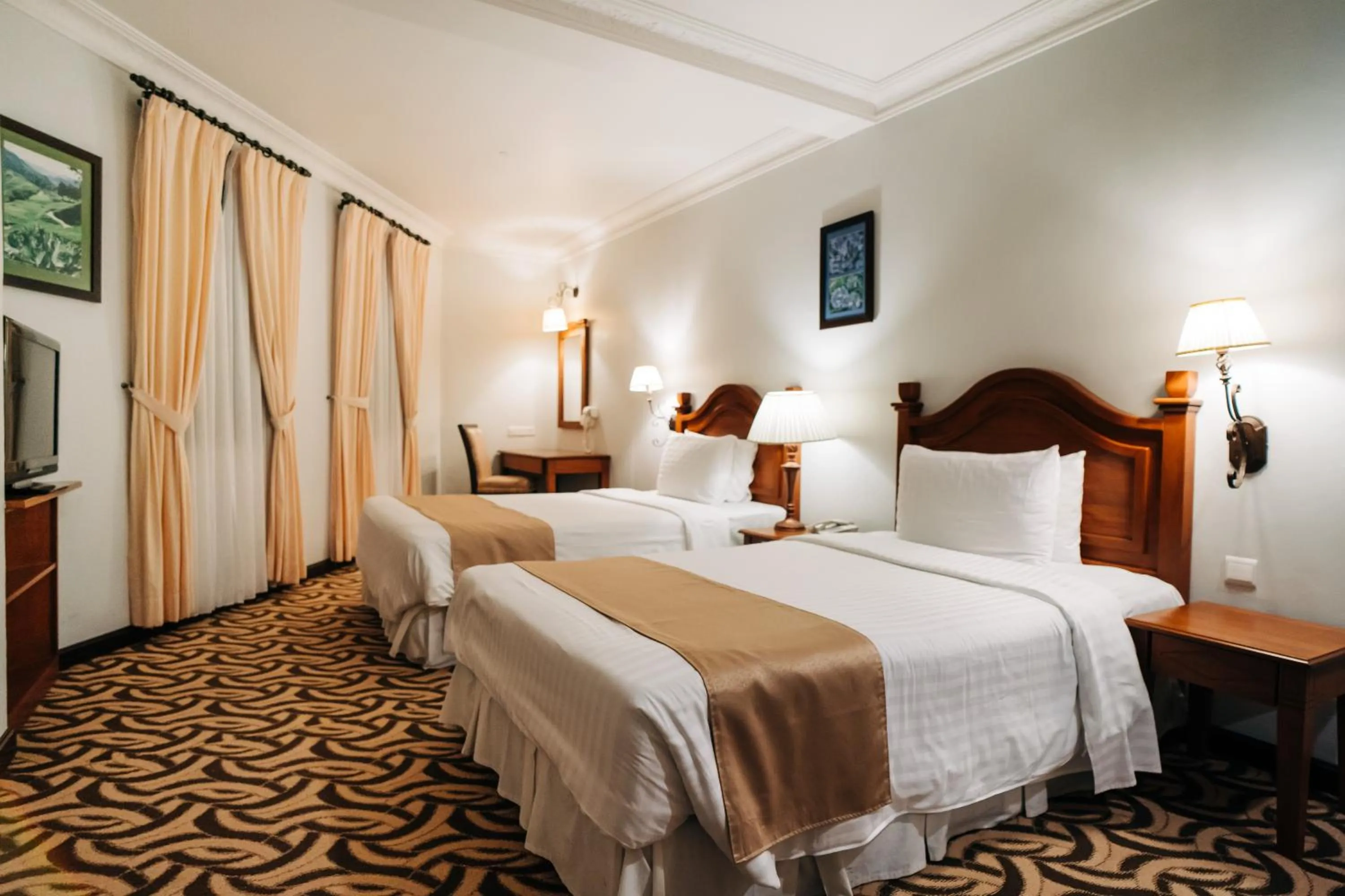 Bed in Hotel De' La Ferns, Cameron Highlands