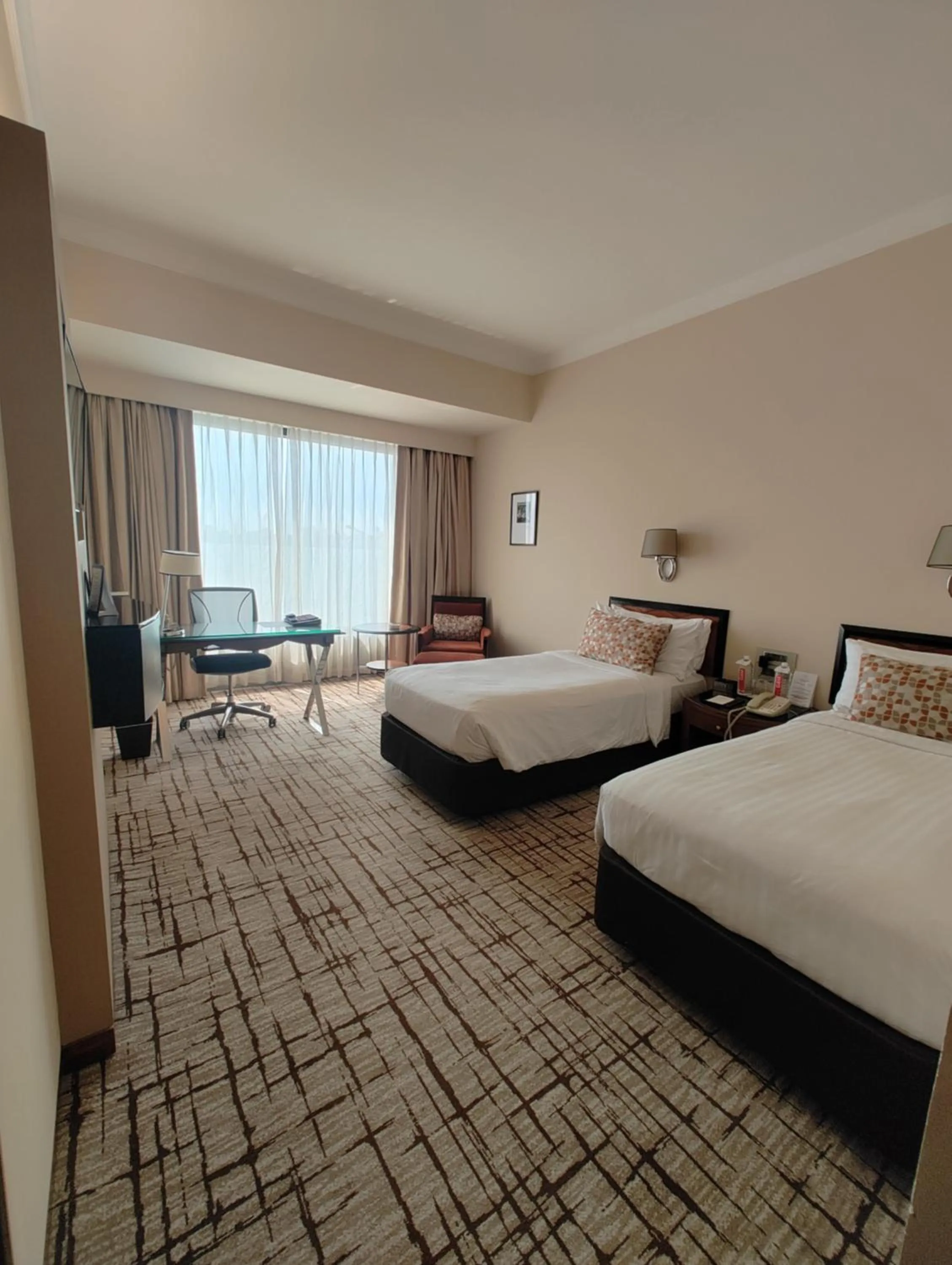 Bedroom, Bed in Hotel Marine Plaza