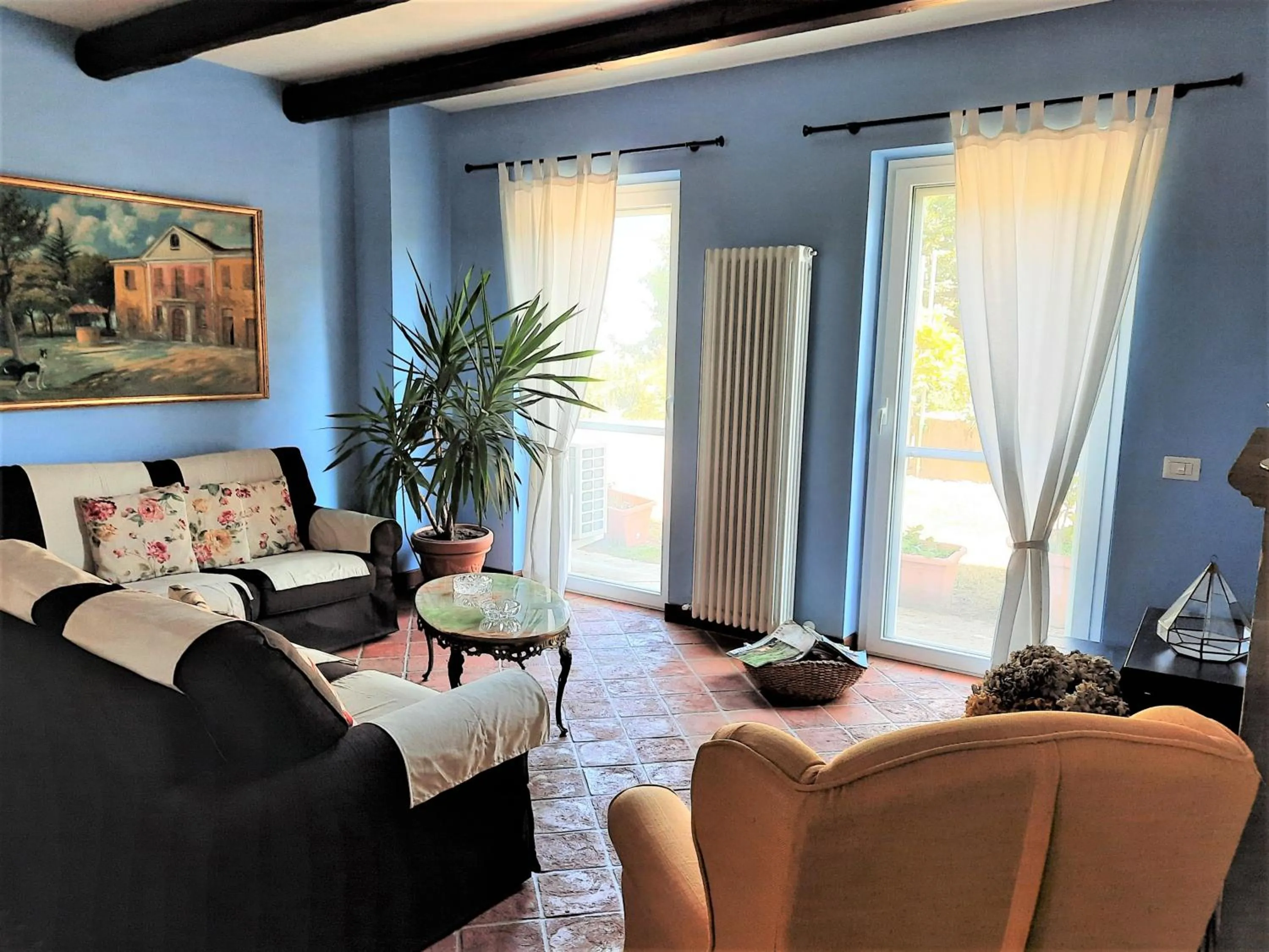 Living room in B&B Tenuta Montegrande