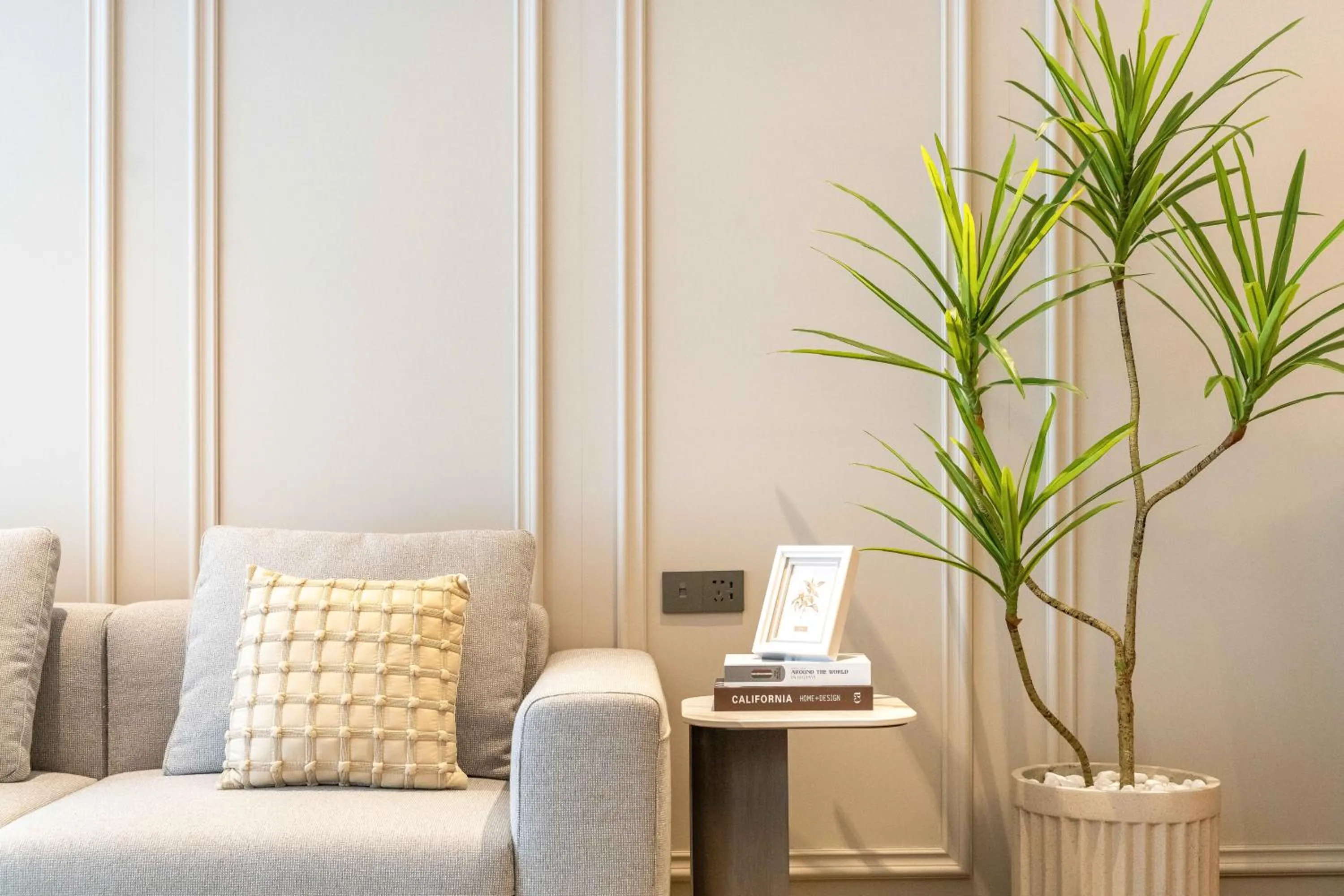 Living room in CM+ Service Apartment Shenzhen Taige