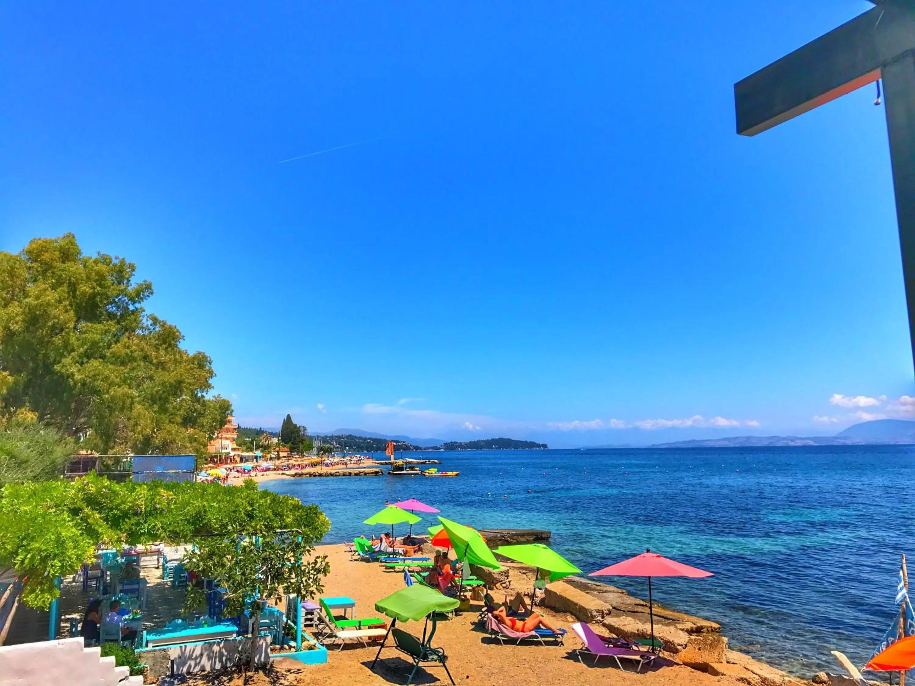 Beach in Avra Budget Beach Rooms