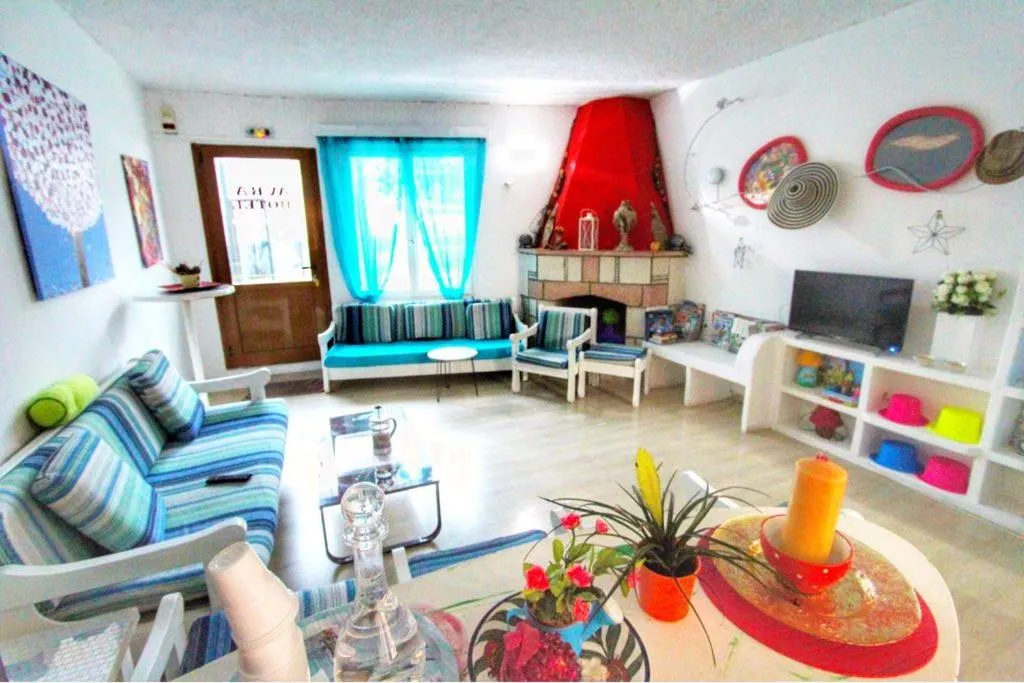 Lobby or reception in Avra Budget Beach Rooms