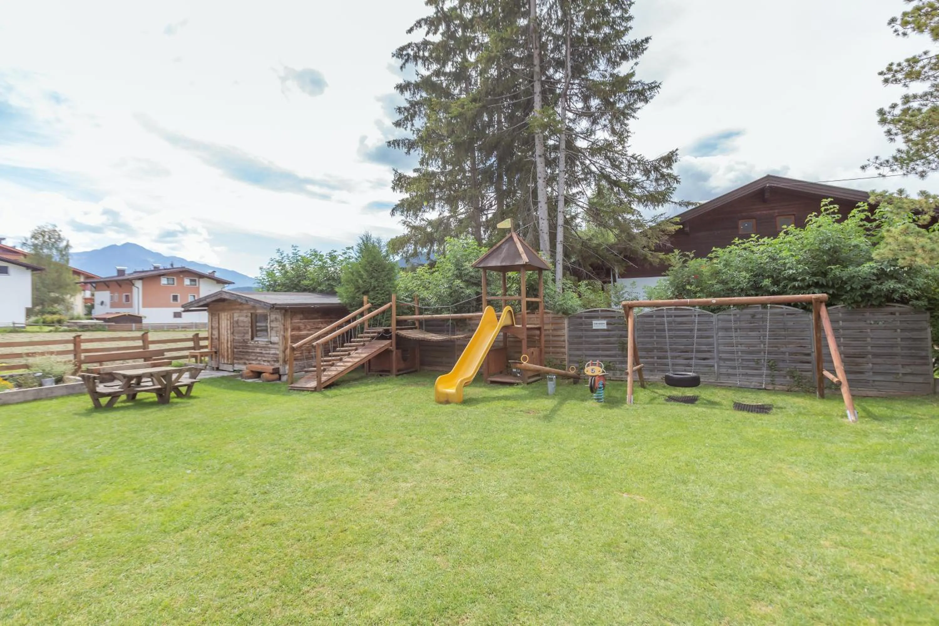 Children play ground in Appartement- und Wellnesshotel Charlotte - 3 Sterne Superior