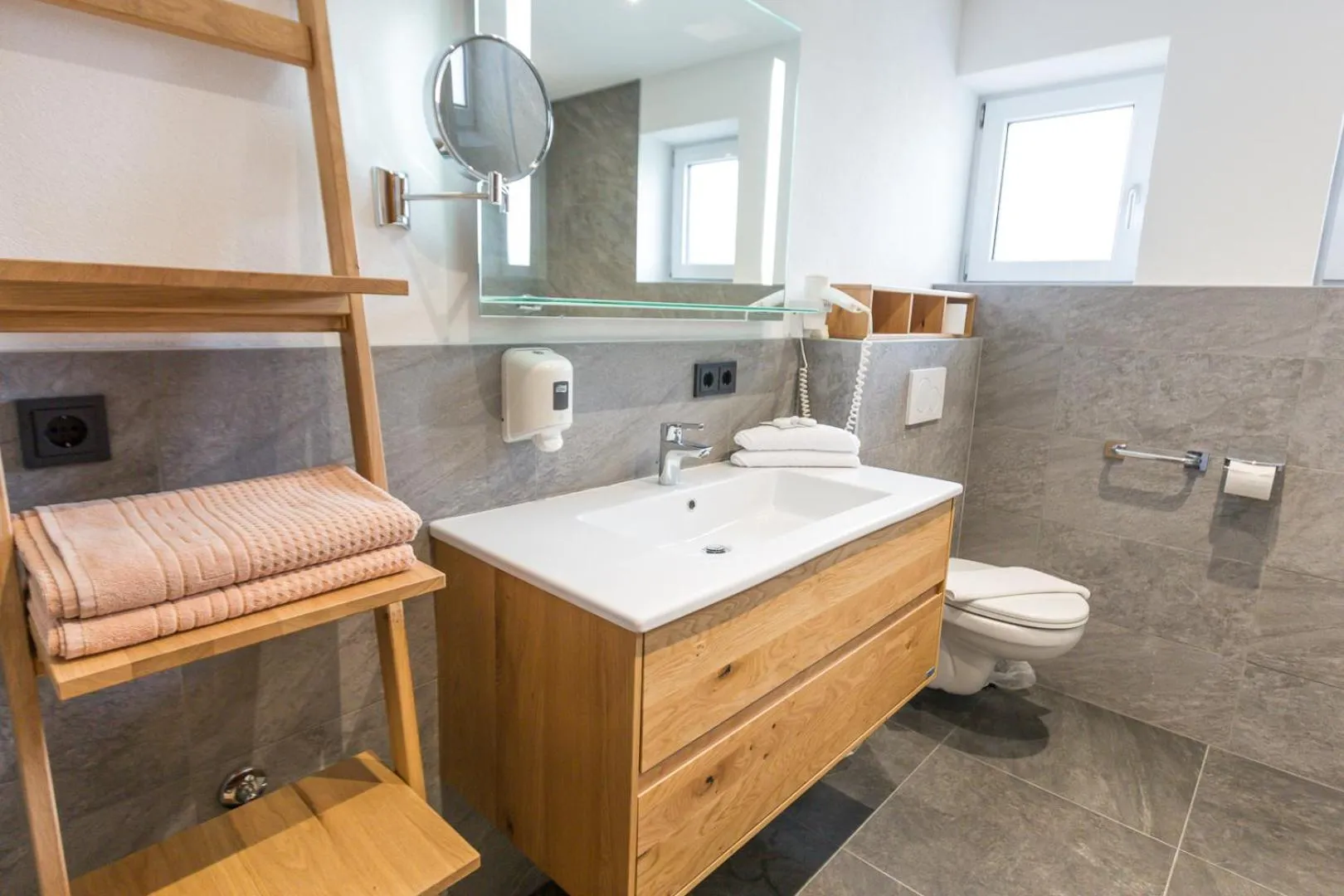 Bathroom in Appartement- und Wellnesshotel Charlotte - 3 Sterne Superior