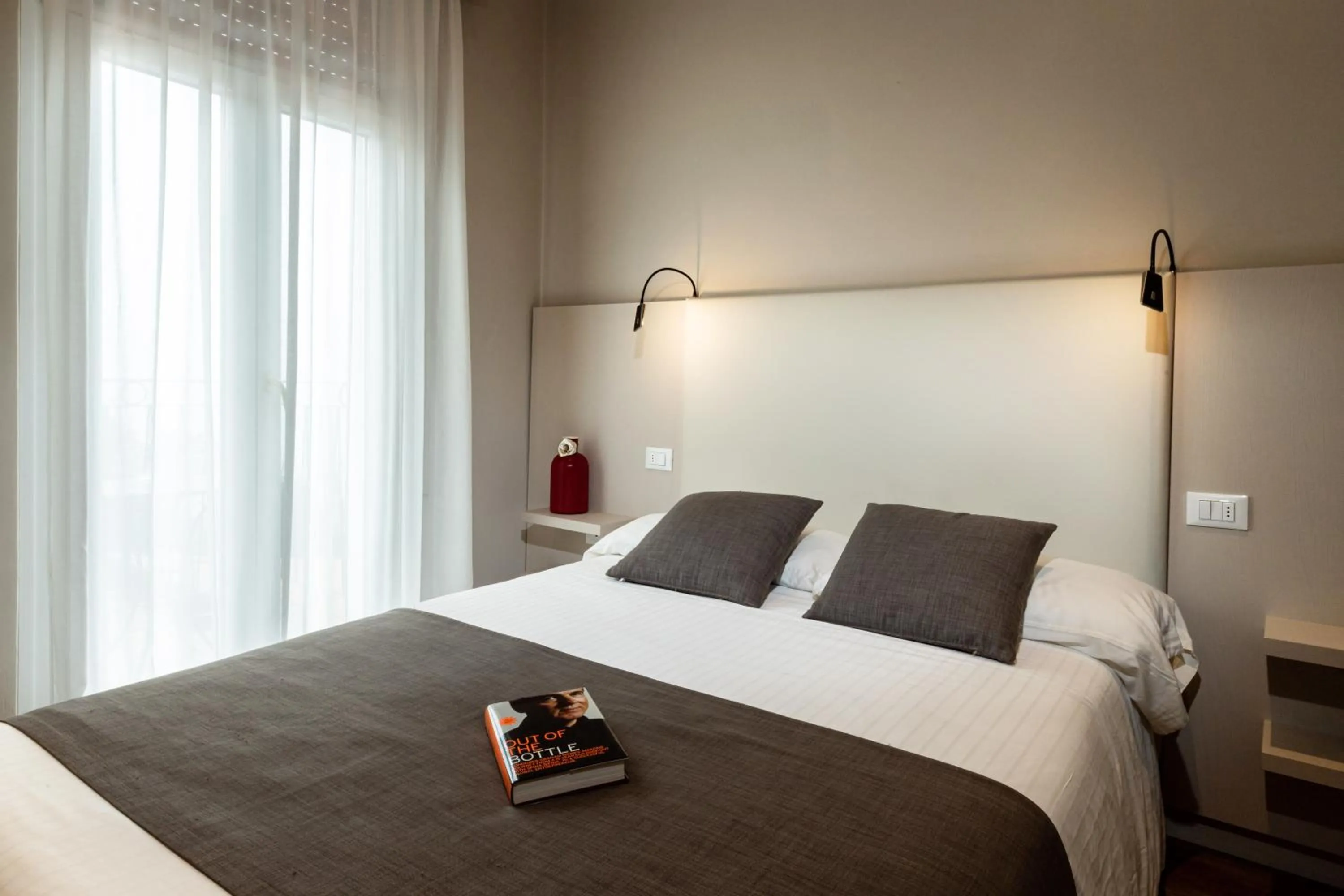 Bed in Hotel Marconi