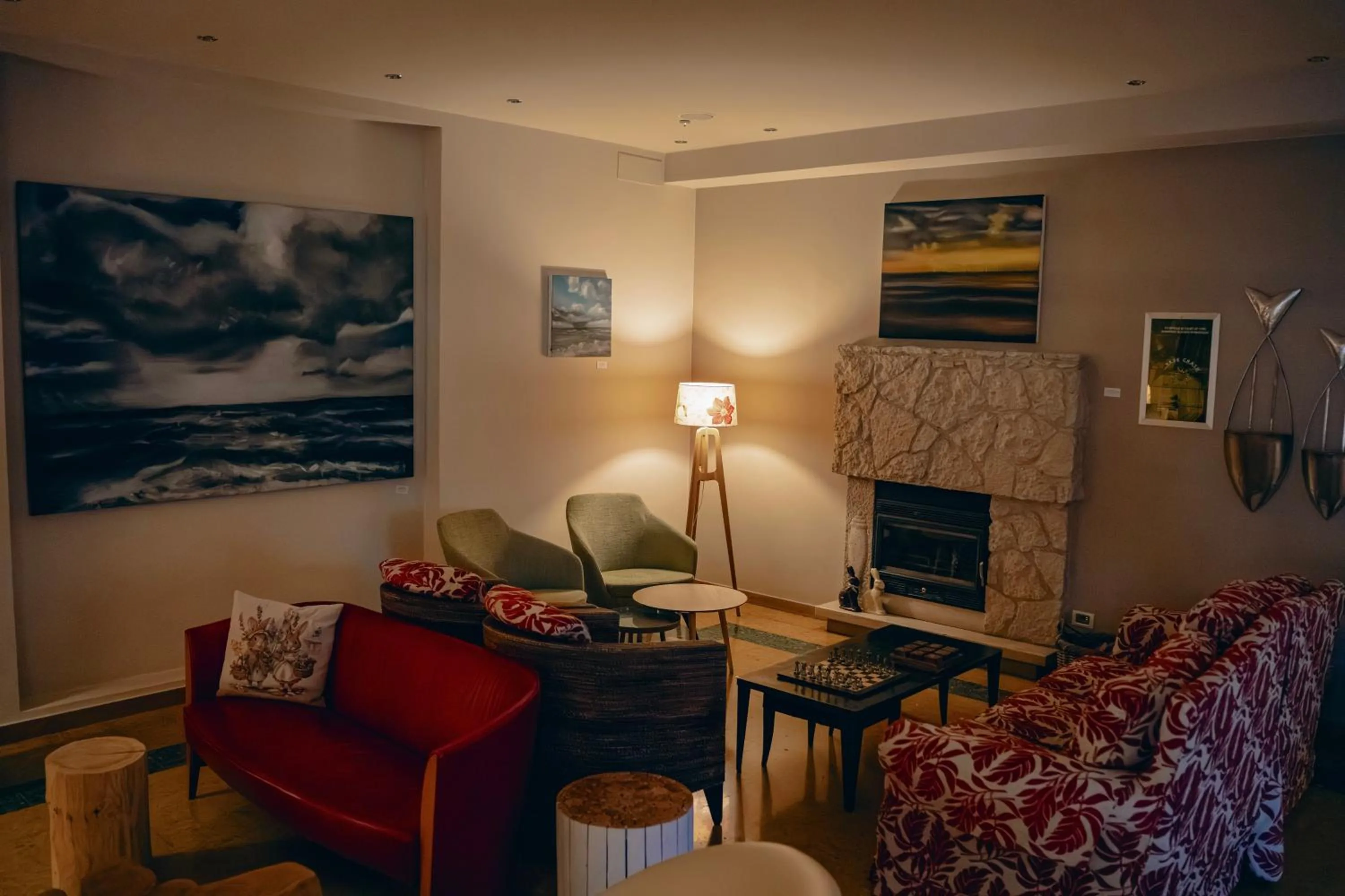 Living room in Hotel Marconi