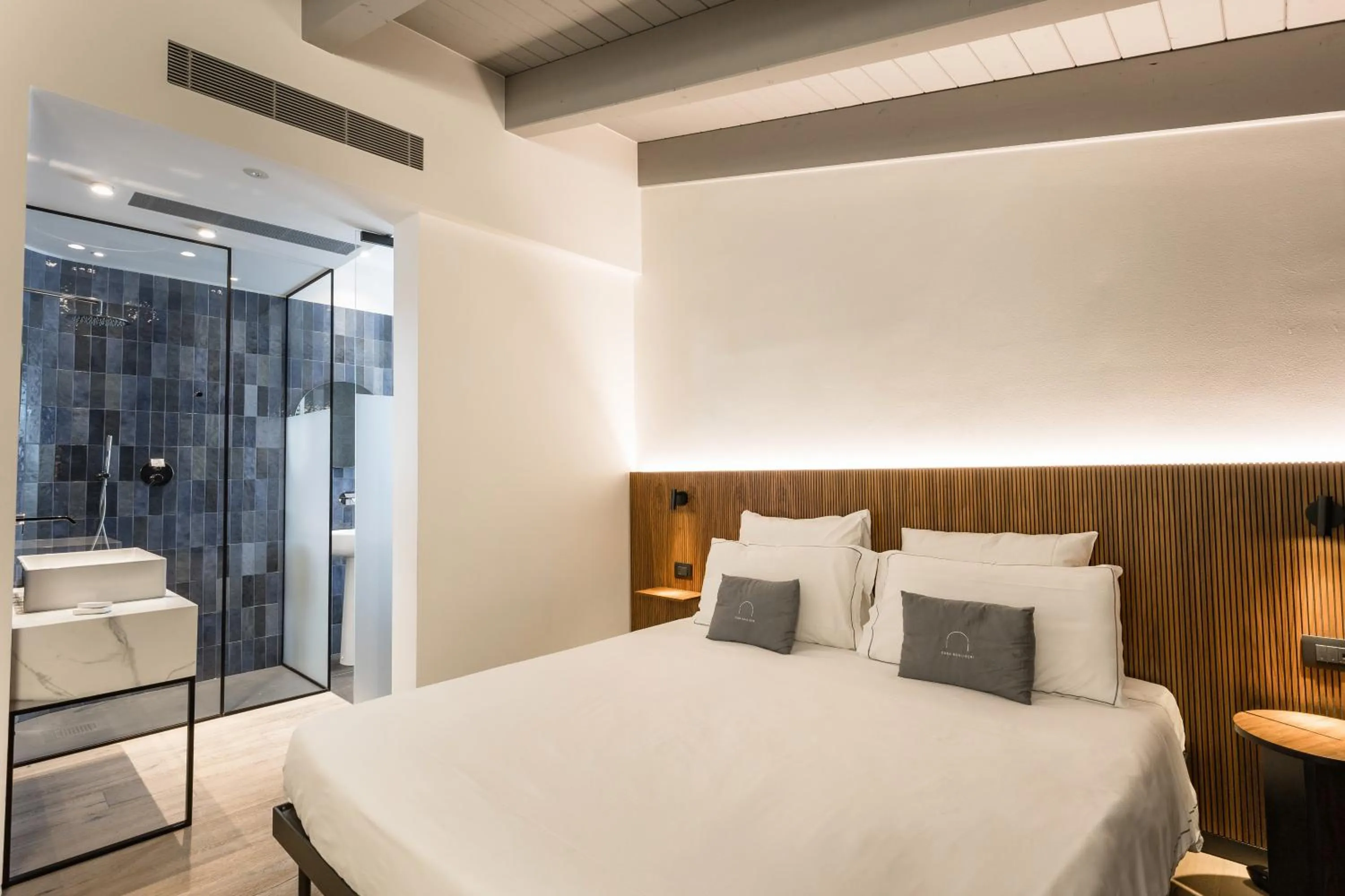 Bed in Hotel Casa Scaligeri