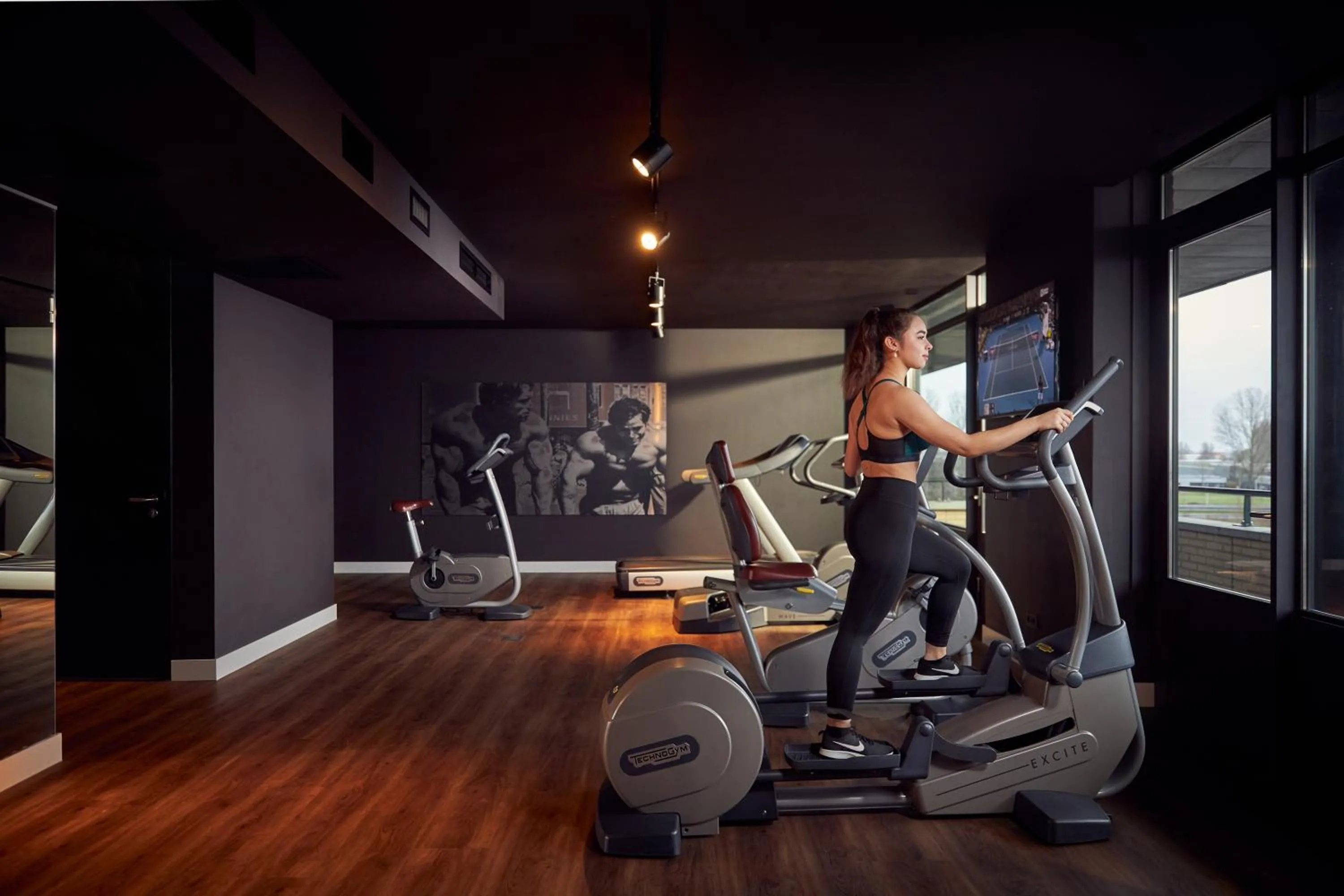 Fitness centre/facilities in Van der Valk Hotel Sneek