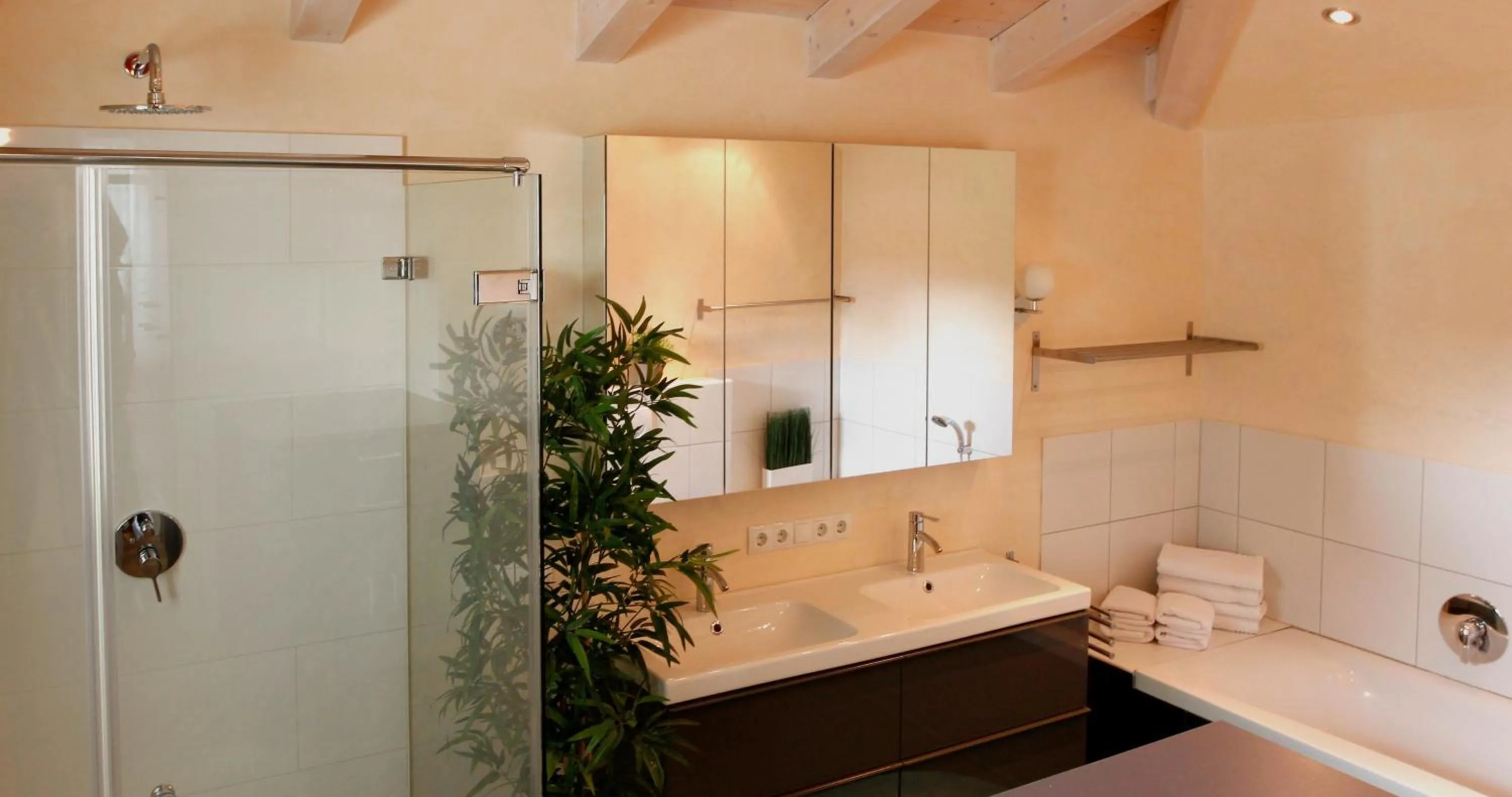 Bathroom in Alpenlandhaus Menardi