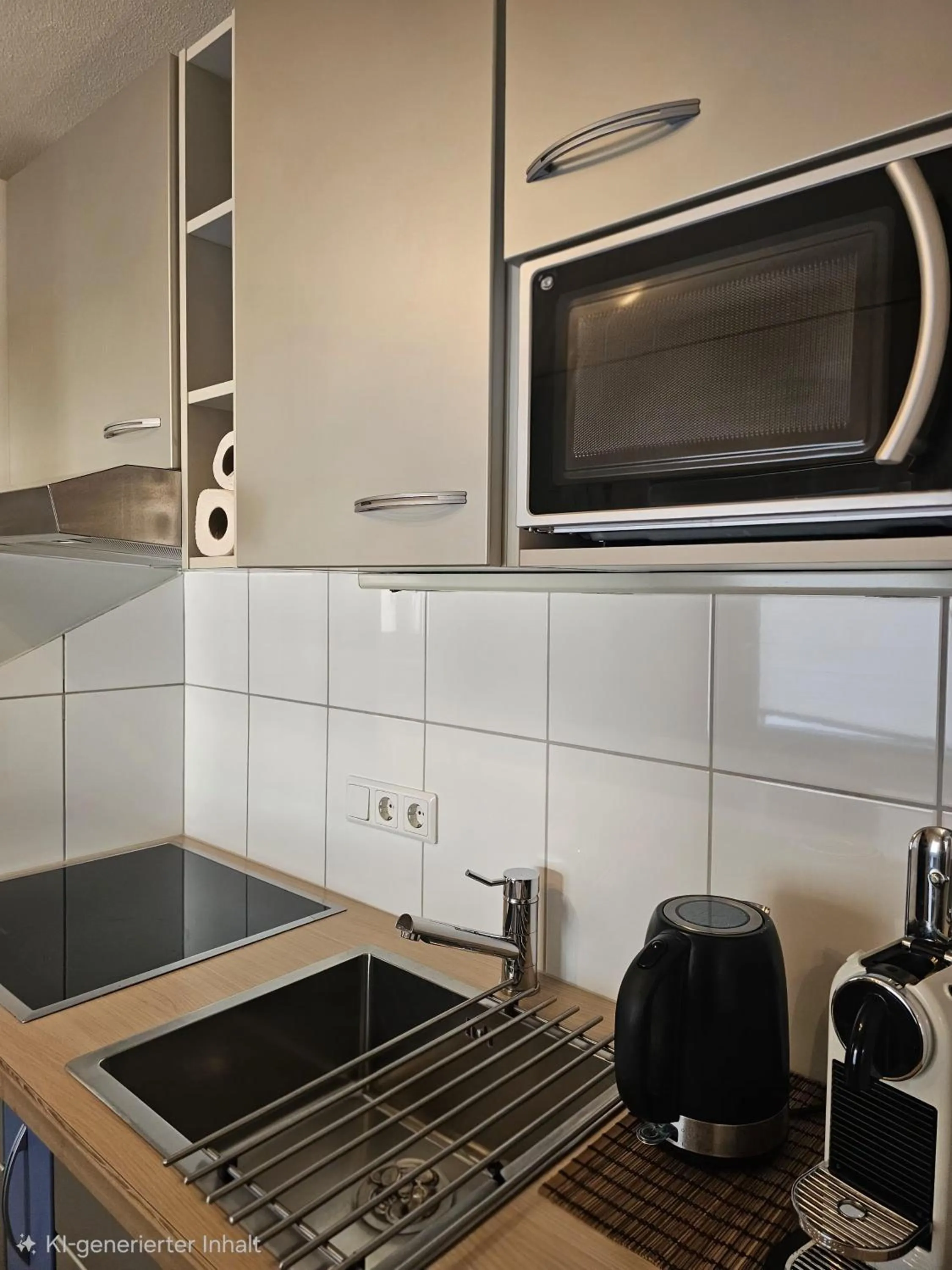 Kitchen or kitchenette in Alpenlandhaus Menardi