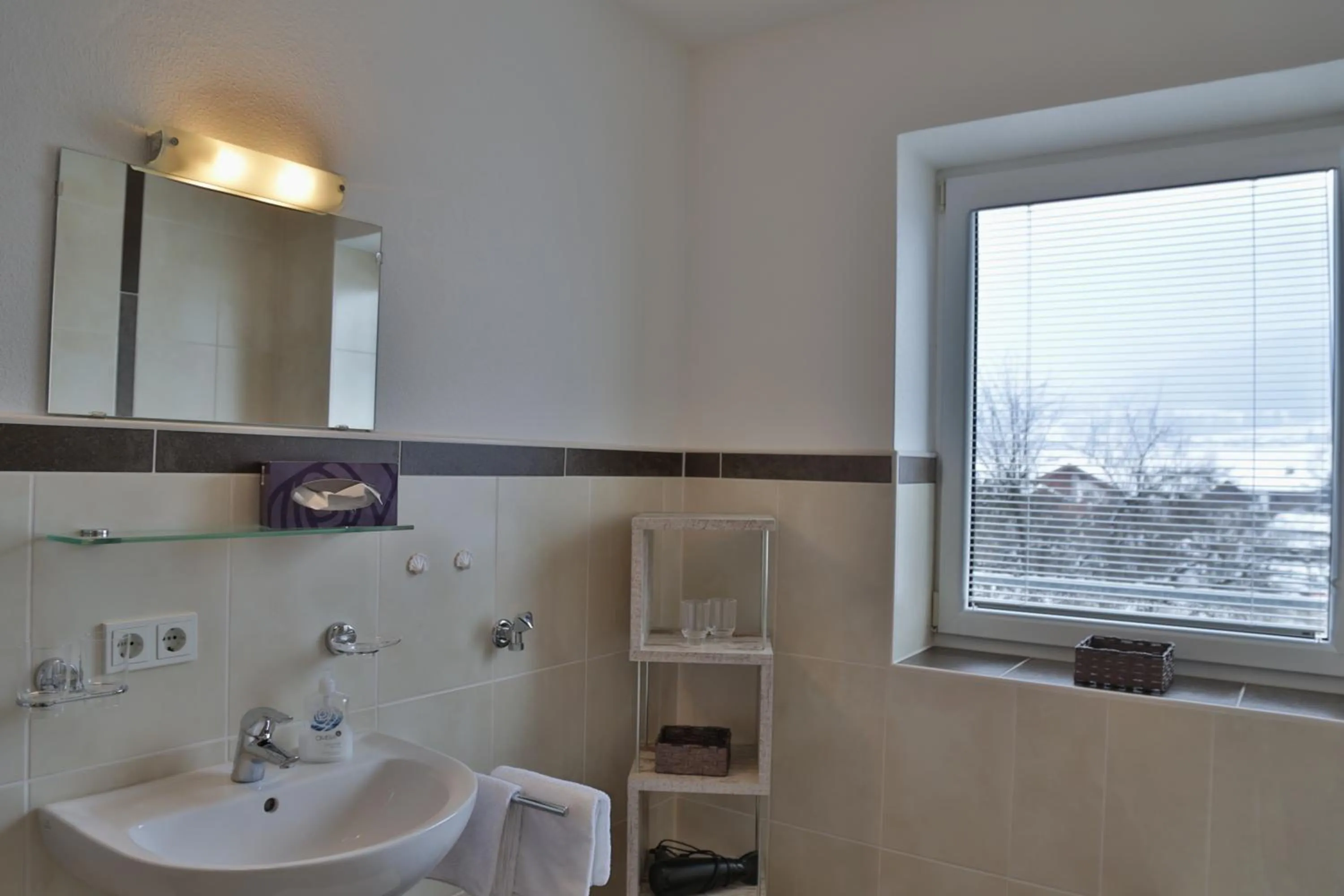 Bathroom in Pension Apartment Hödner