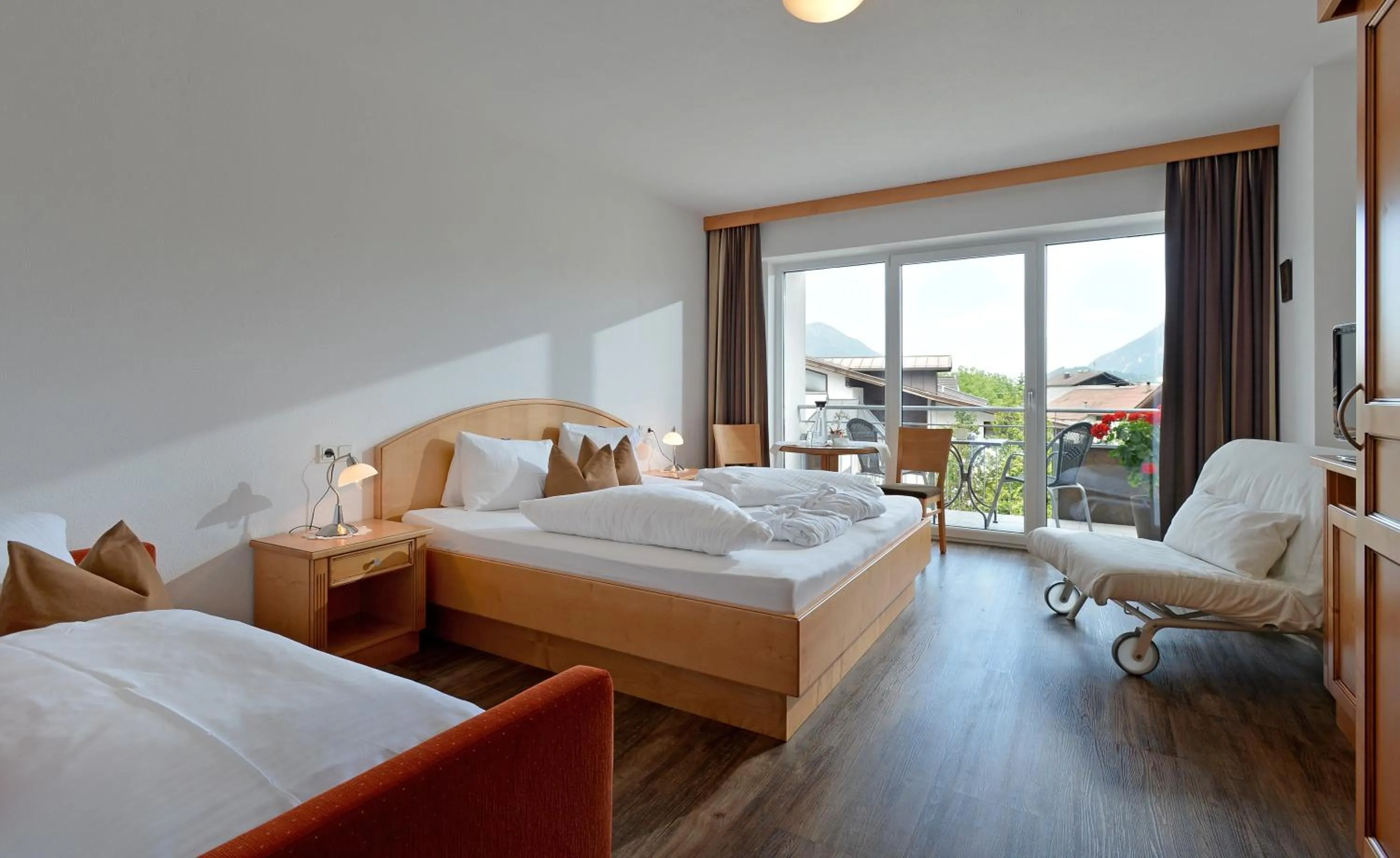 Photo of the whole room, Bed in Pension Apartment Hödner