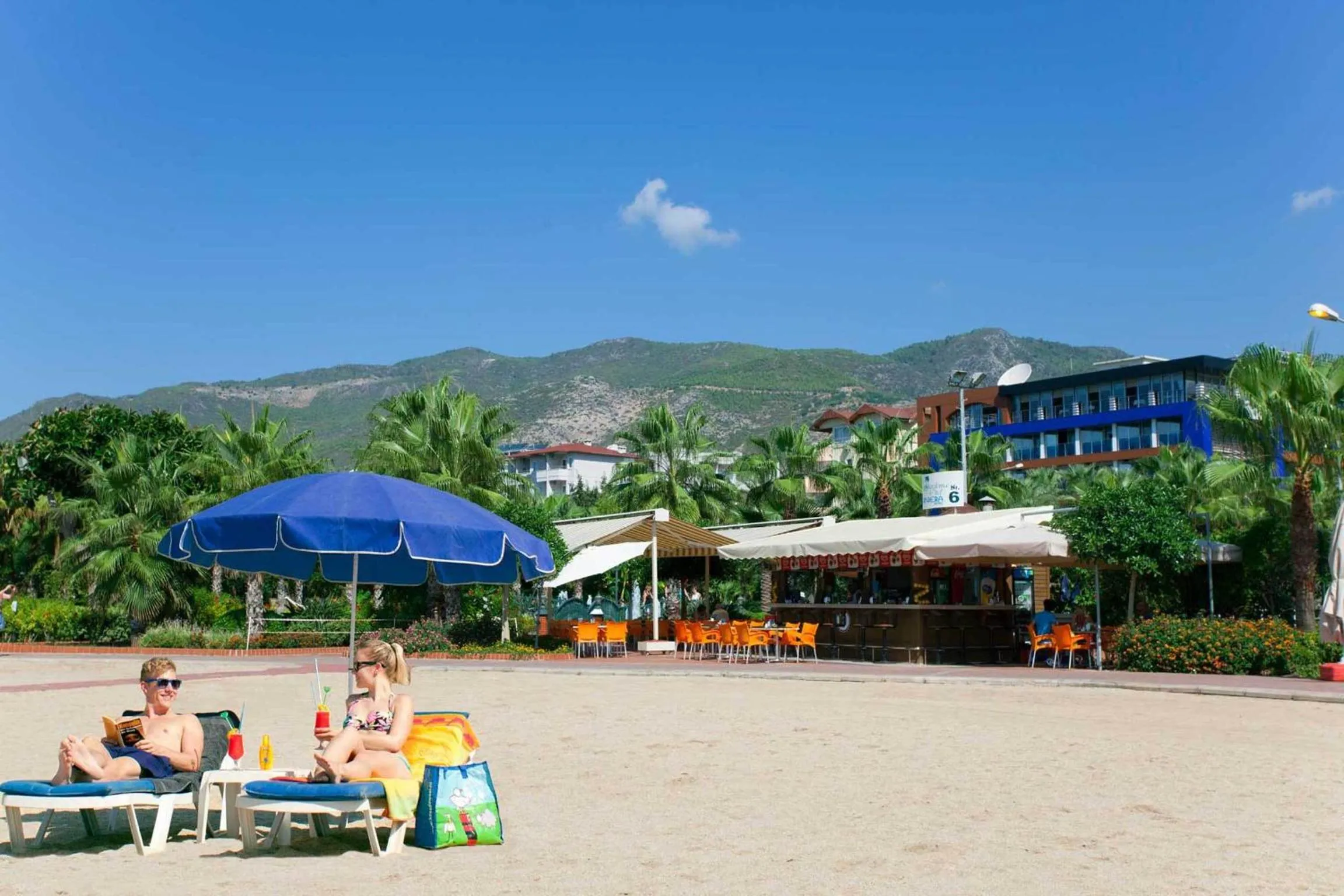 Beach in Gardenia Hotel