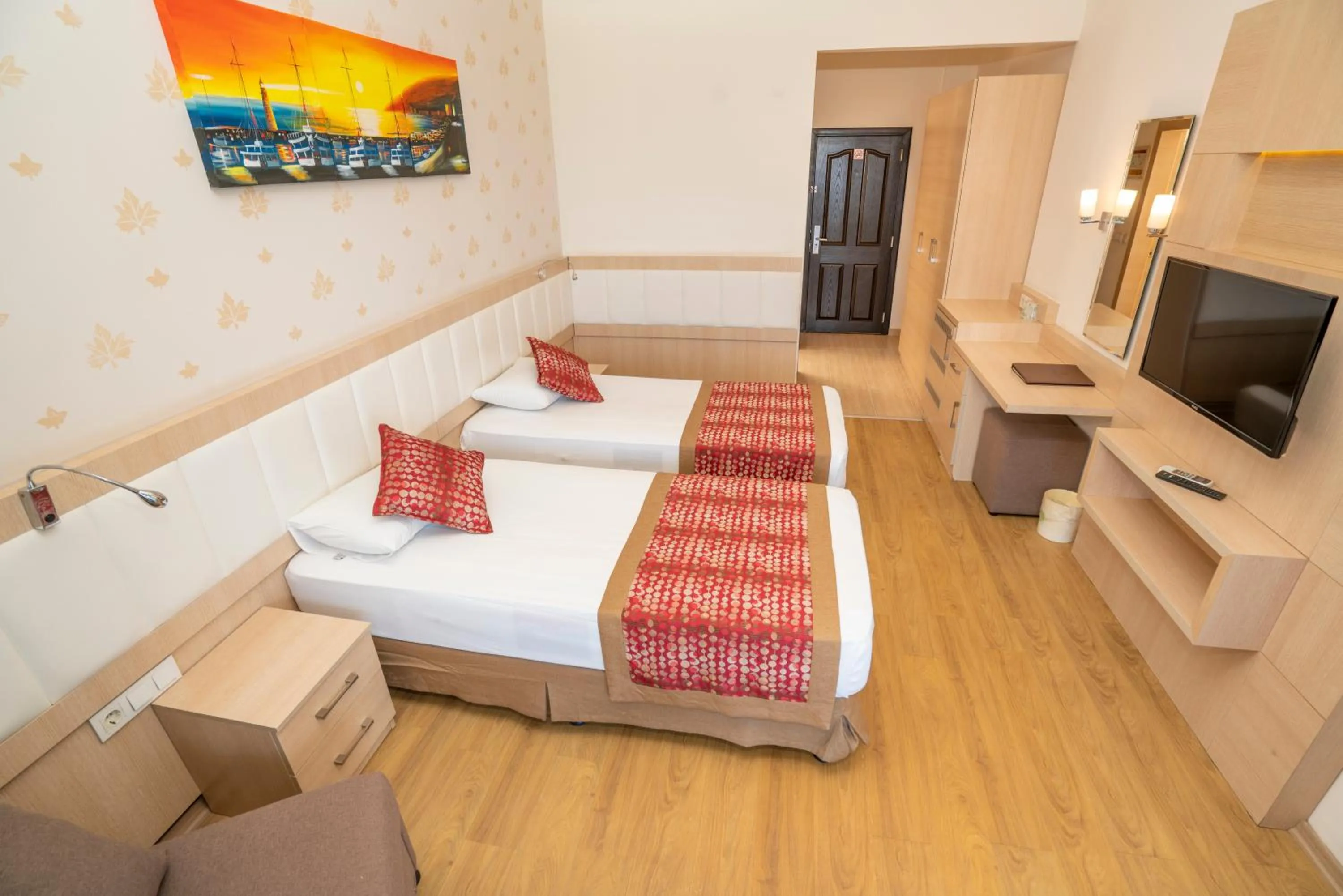 Bed in Gardenia Hotel