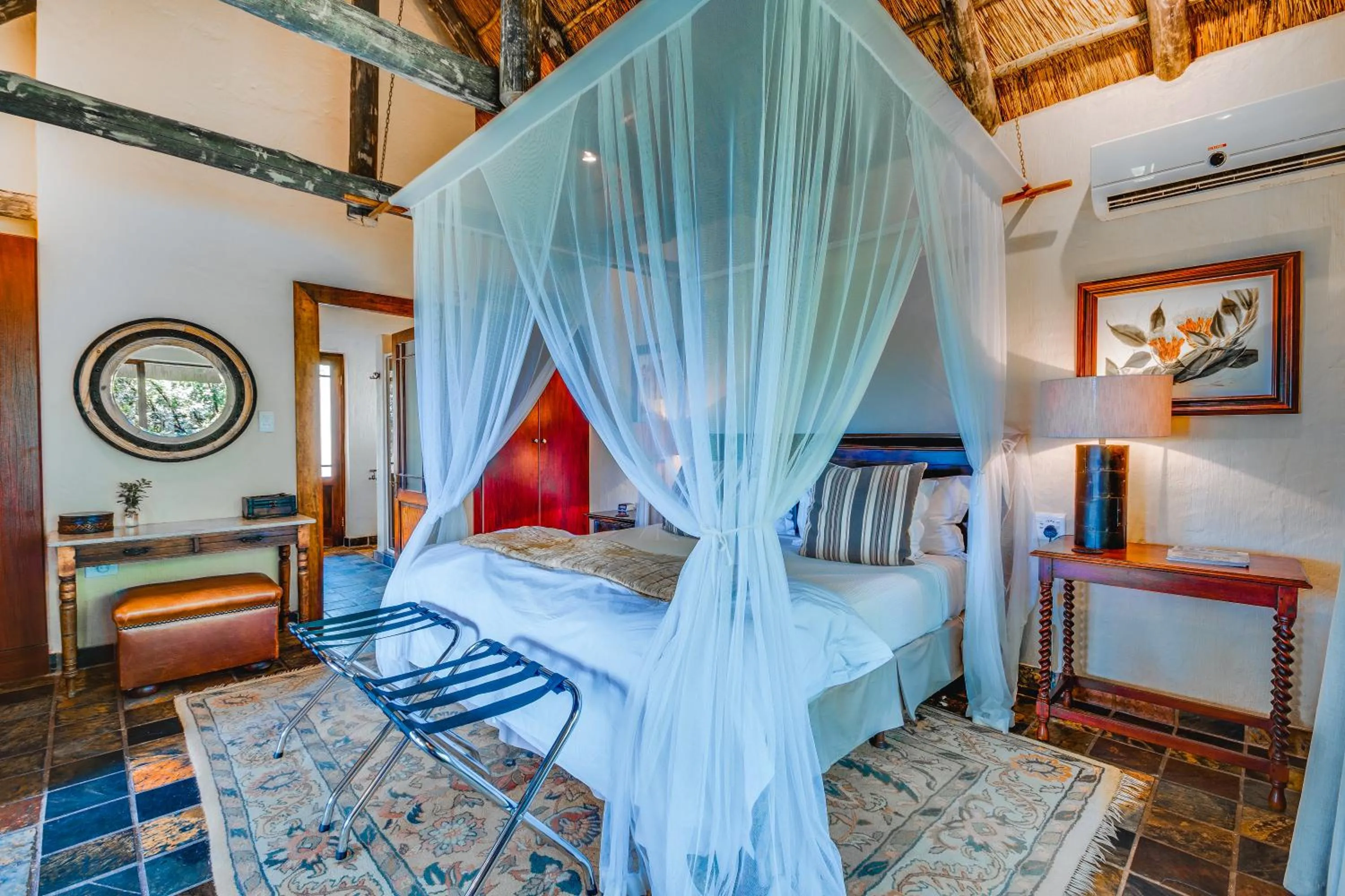 Bed in Hitgeheim Country Lodge