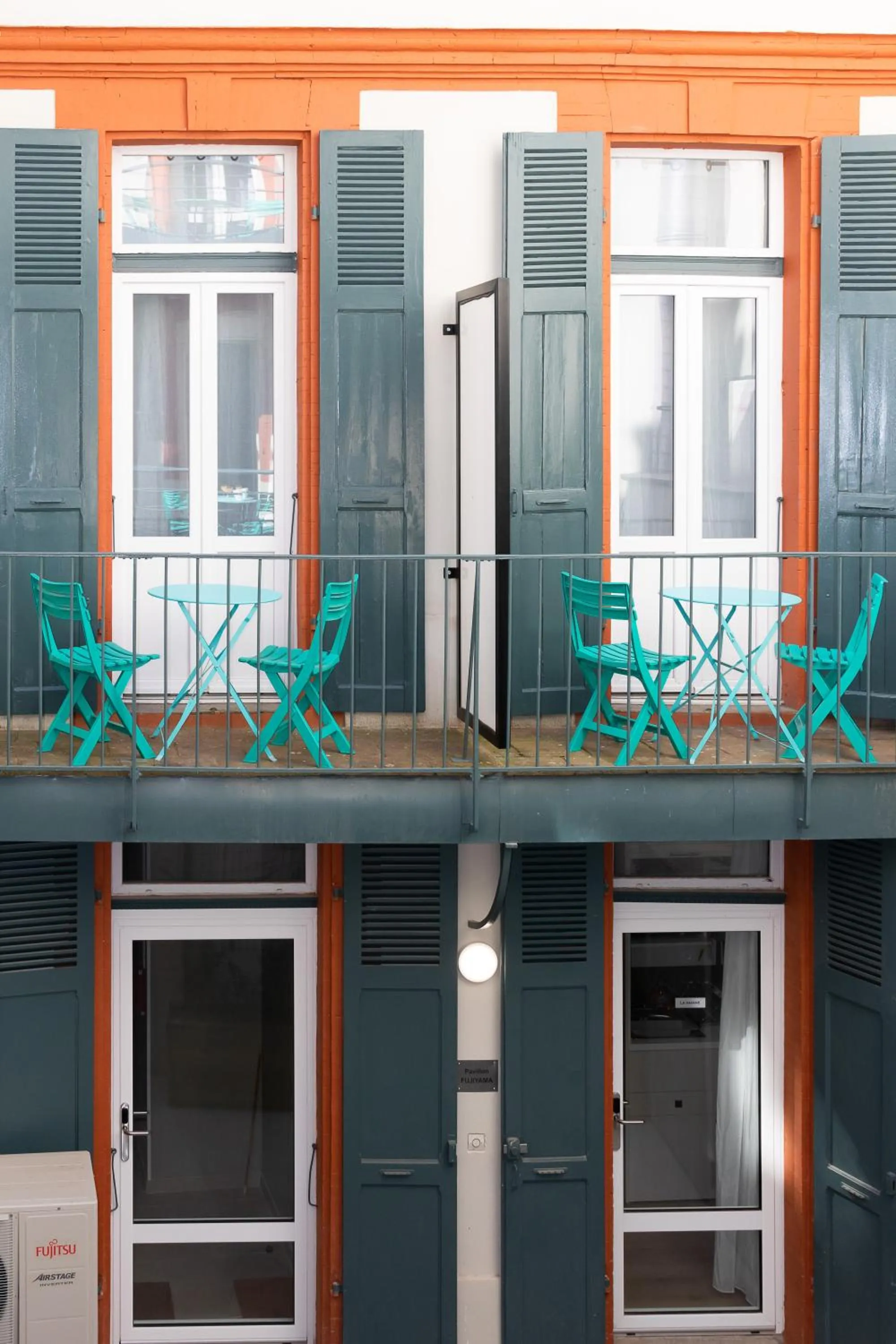 Balcony/Terrace in Residence le Pastel Jeanne d'Arc