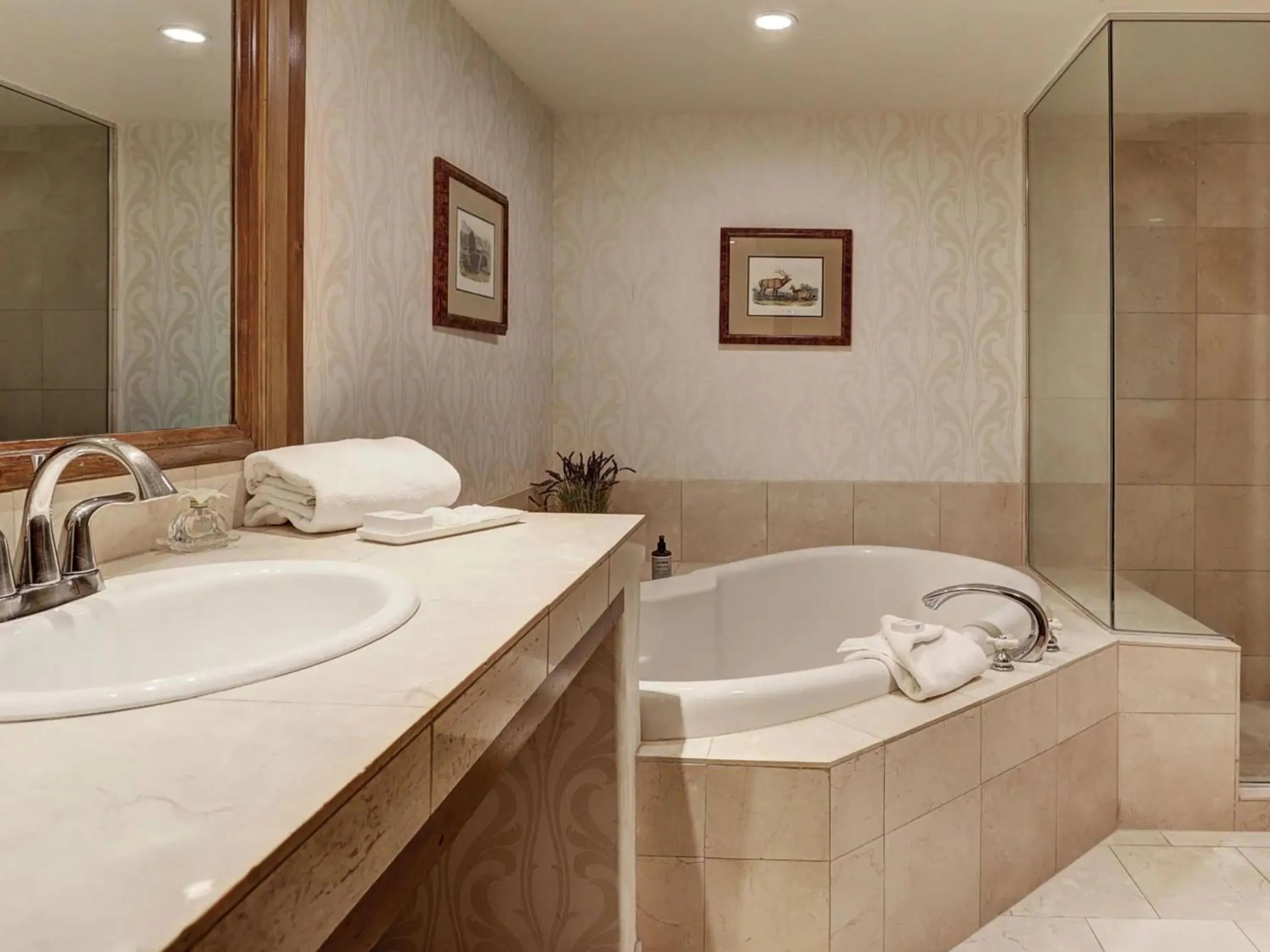 Bathroom in Austria Haus Hotel