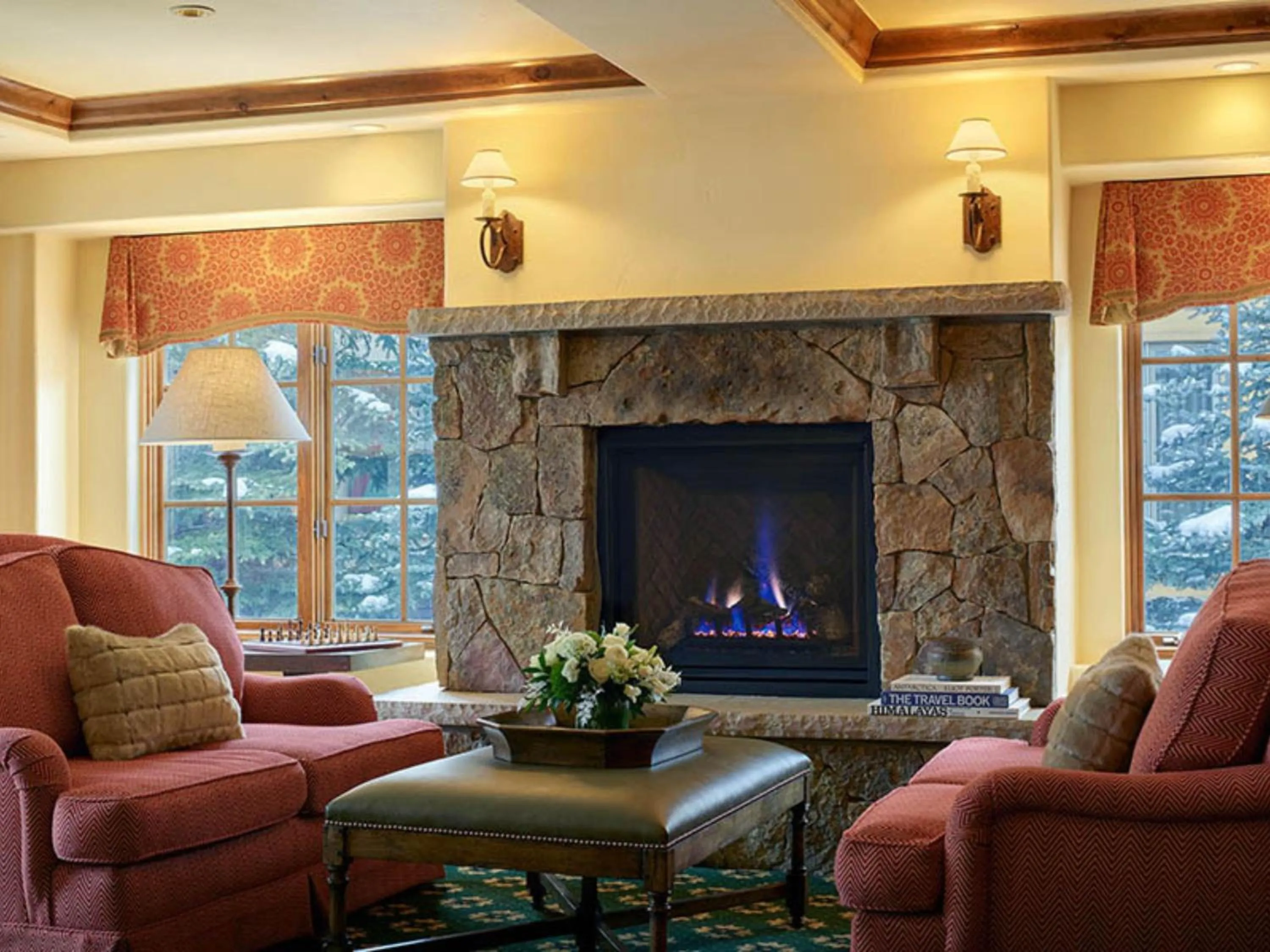 Seating area in Austria Haus Hotel