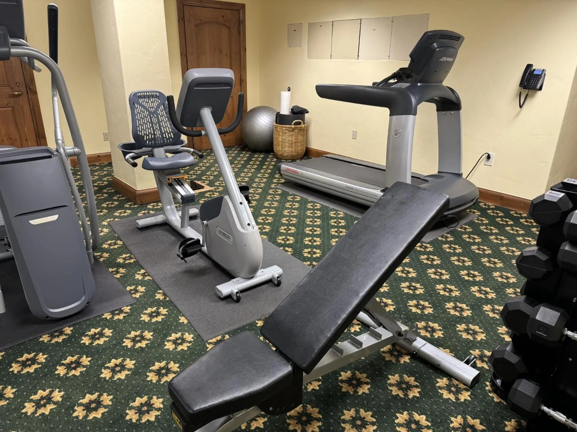 Fitness centre/facilities in Austria Haus Hotel