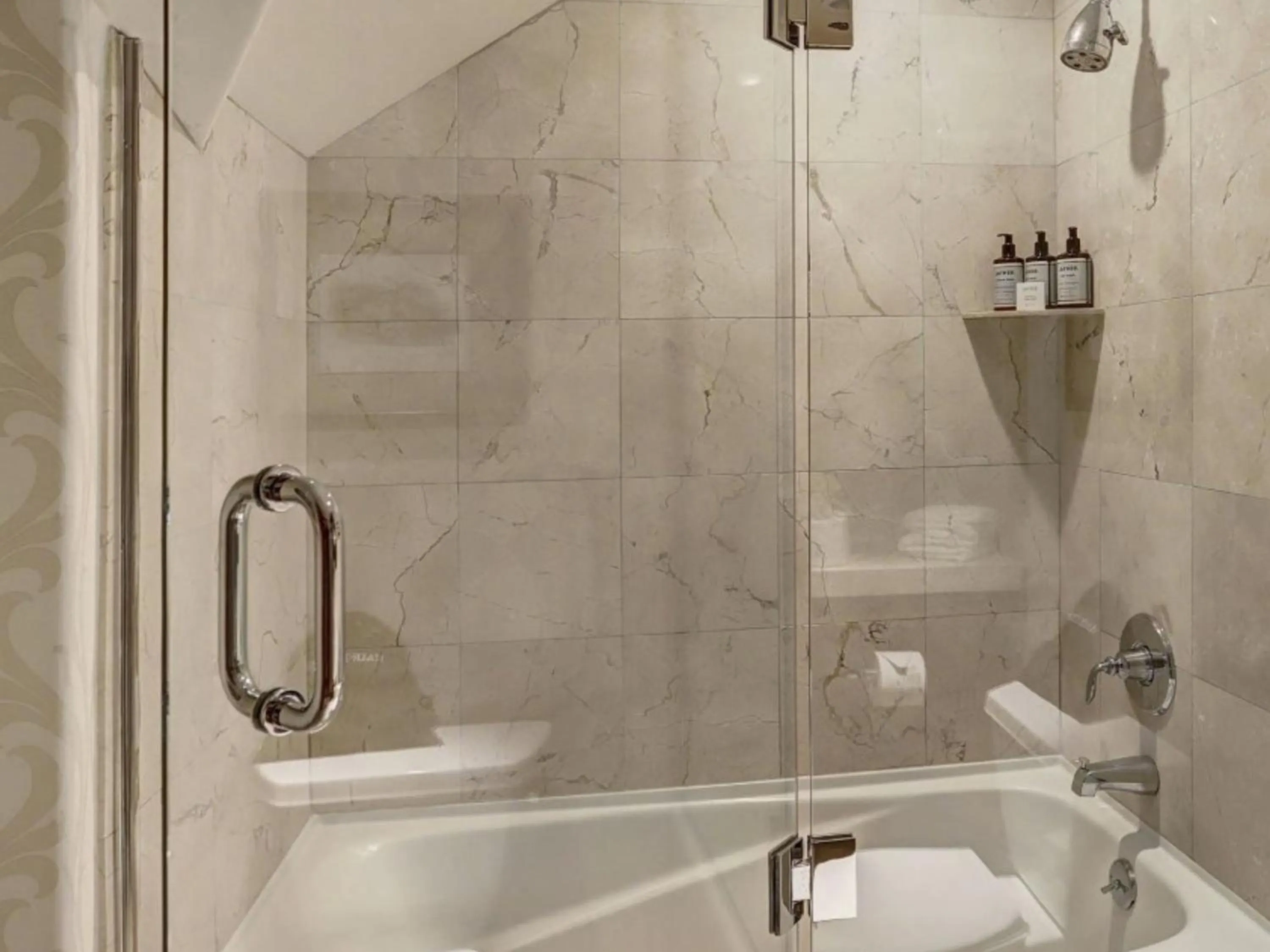 Bathroom in Austria Haus Hotel