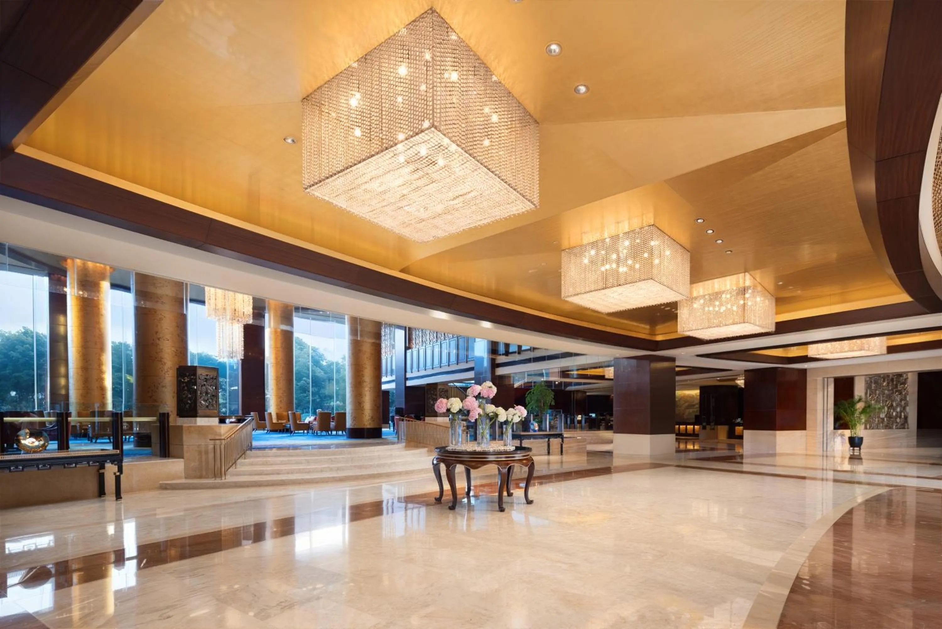 Lobby or reception in Shangri-La Wenzhou