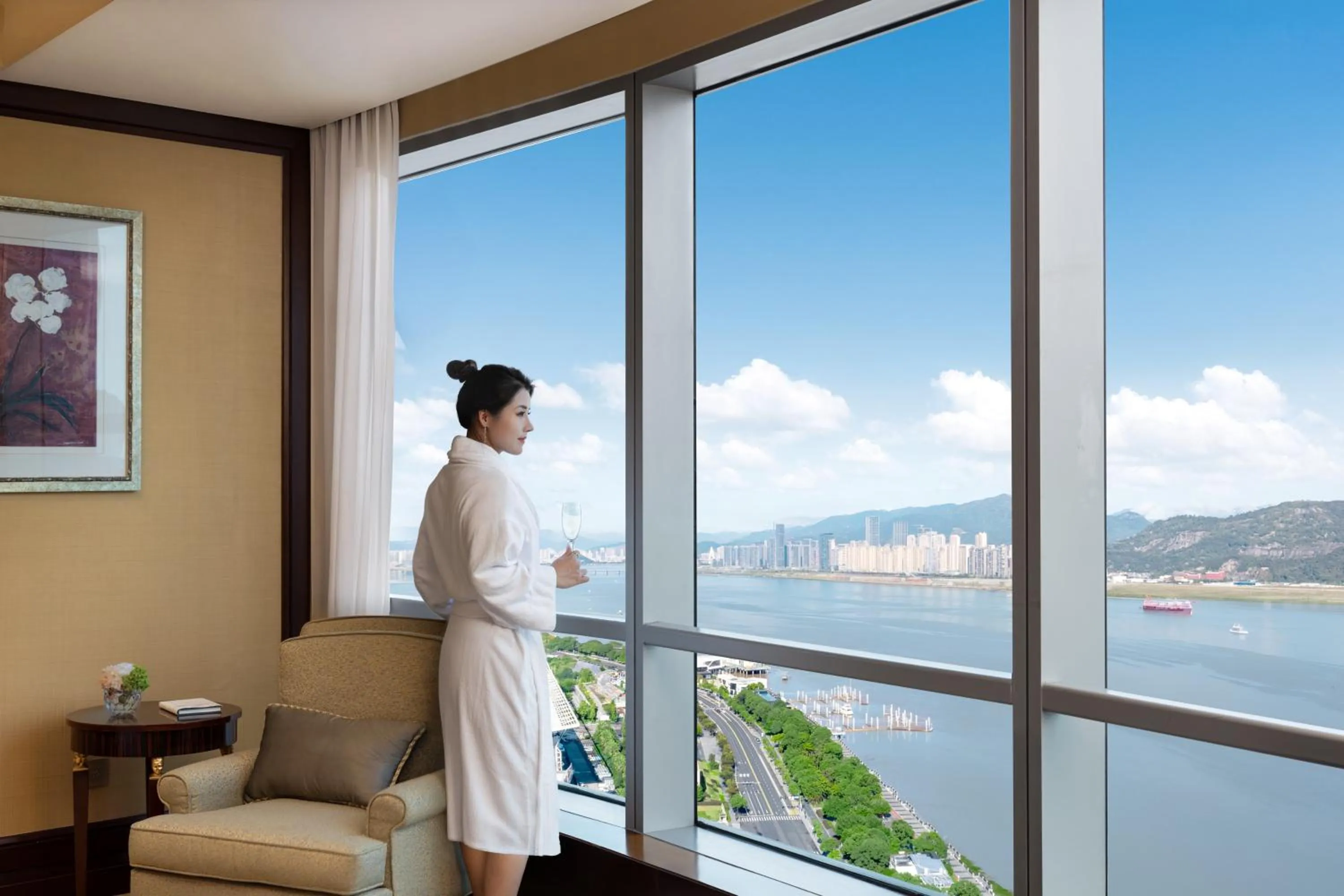 View (from property/room) in Shangri-La Wenzhou