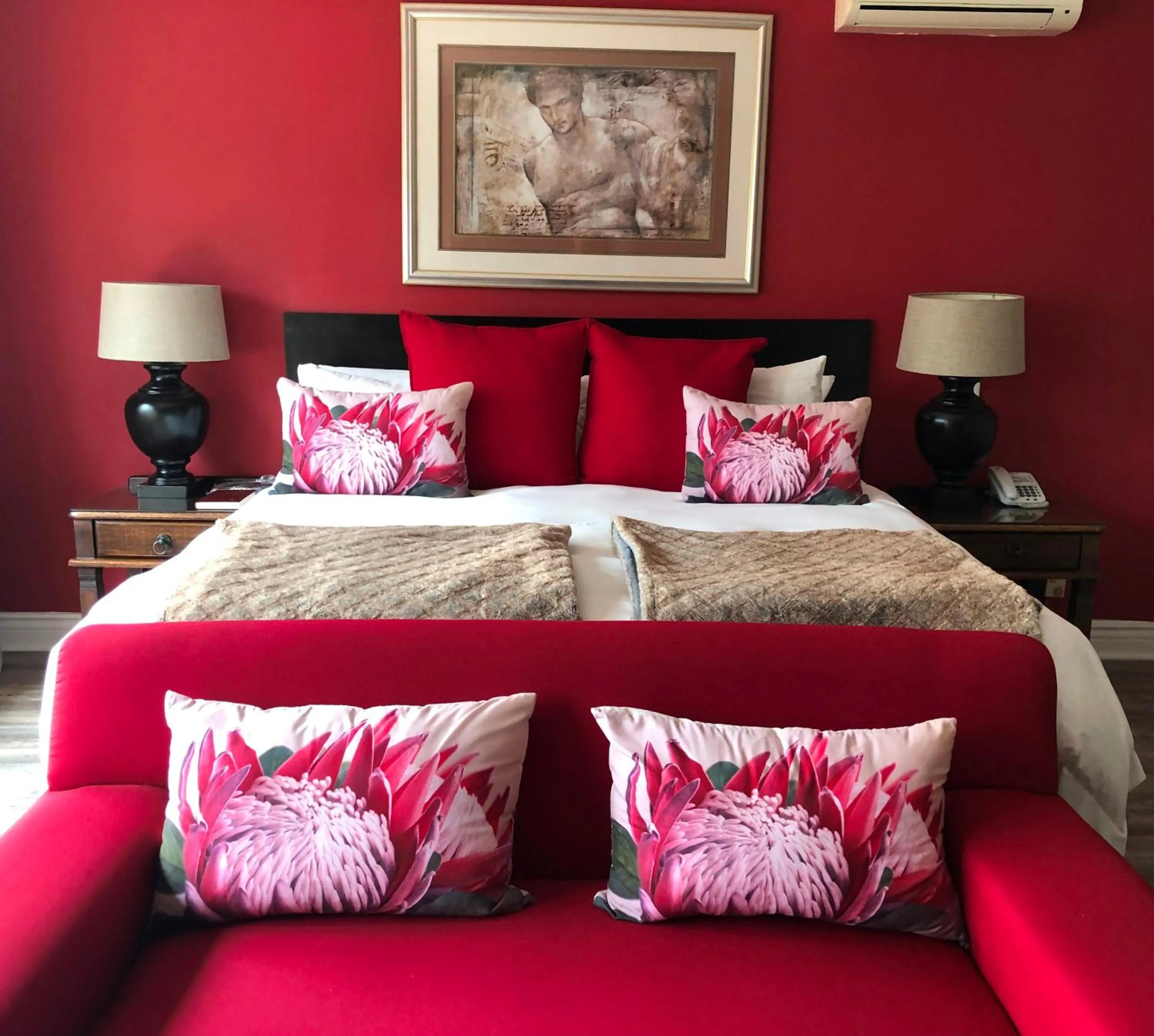 Bed in 314 on Clark Guest House