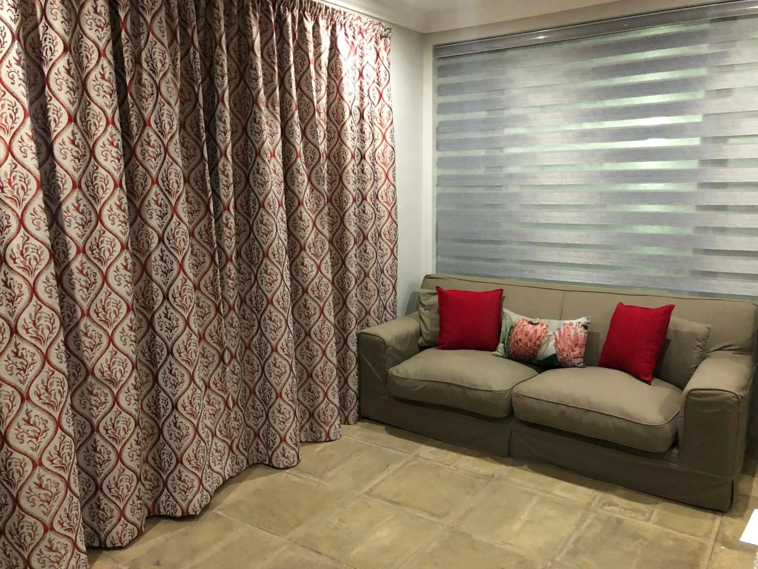 Seating area in 314 on Clark Guest House