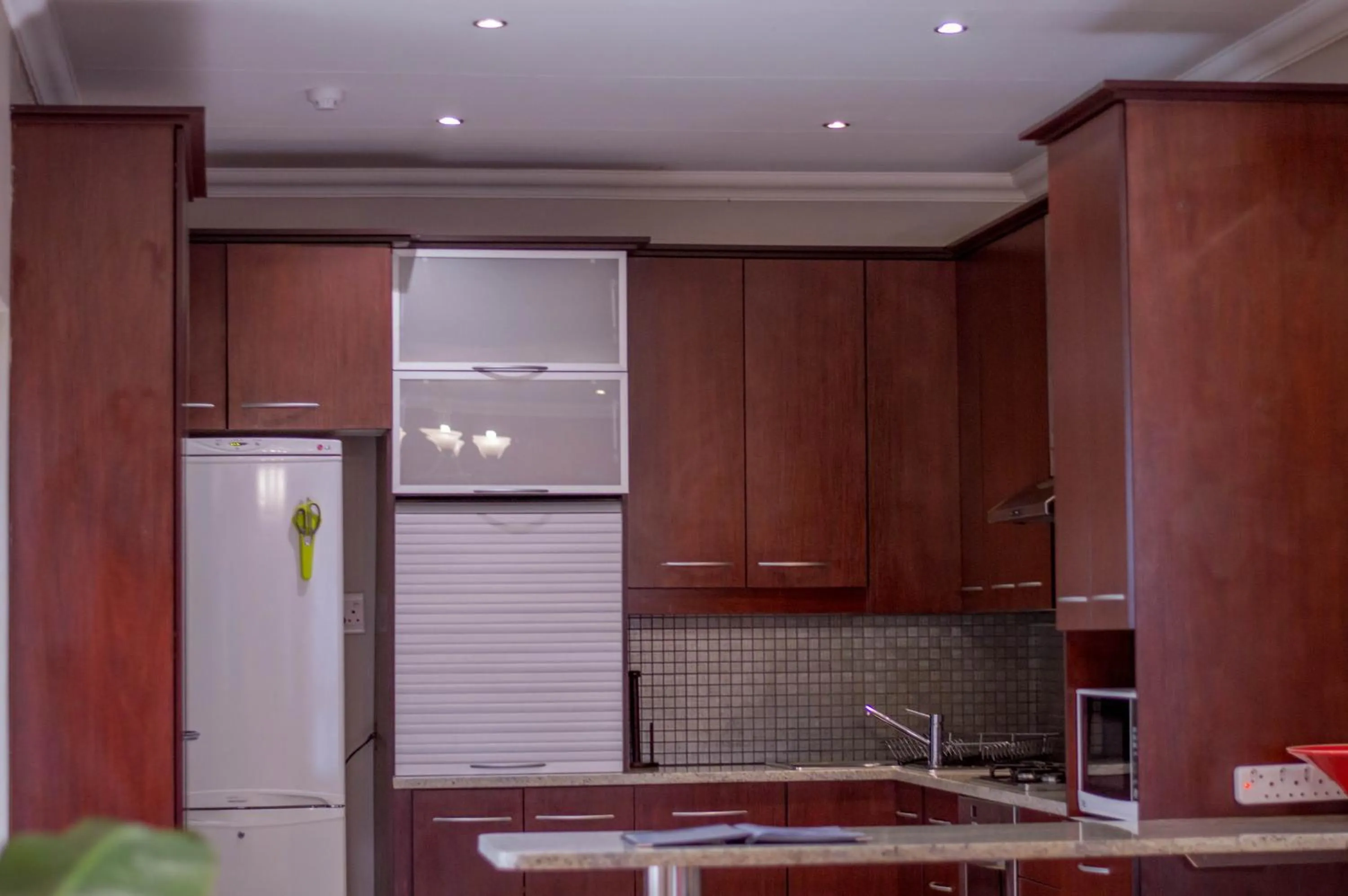 Kitchen or kitchenette in 314 on Clark Guest House