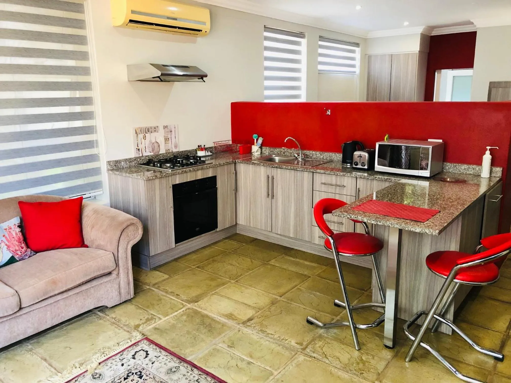 kitchen in 314 on Clark Guest House