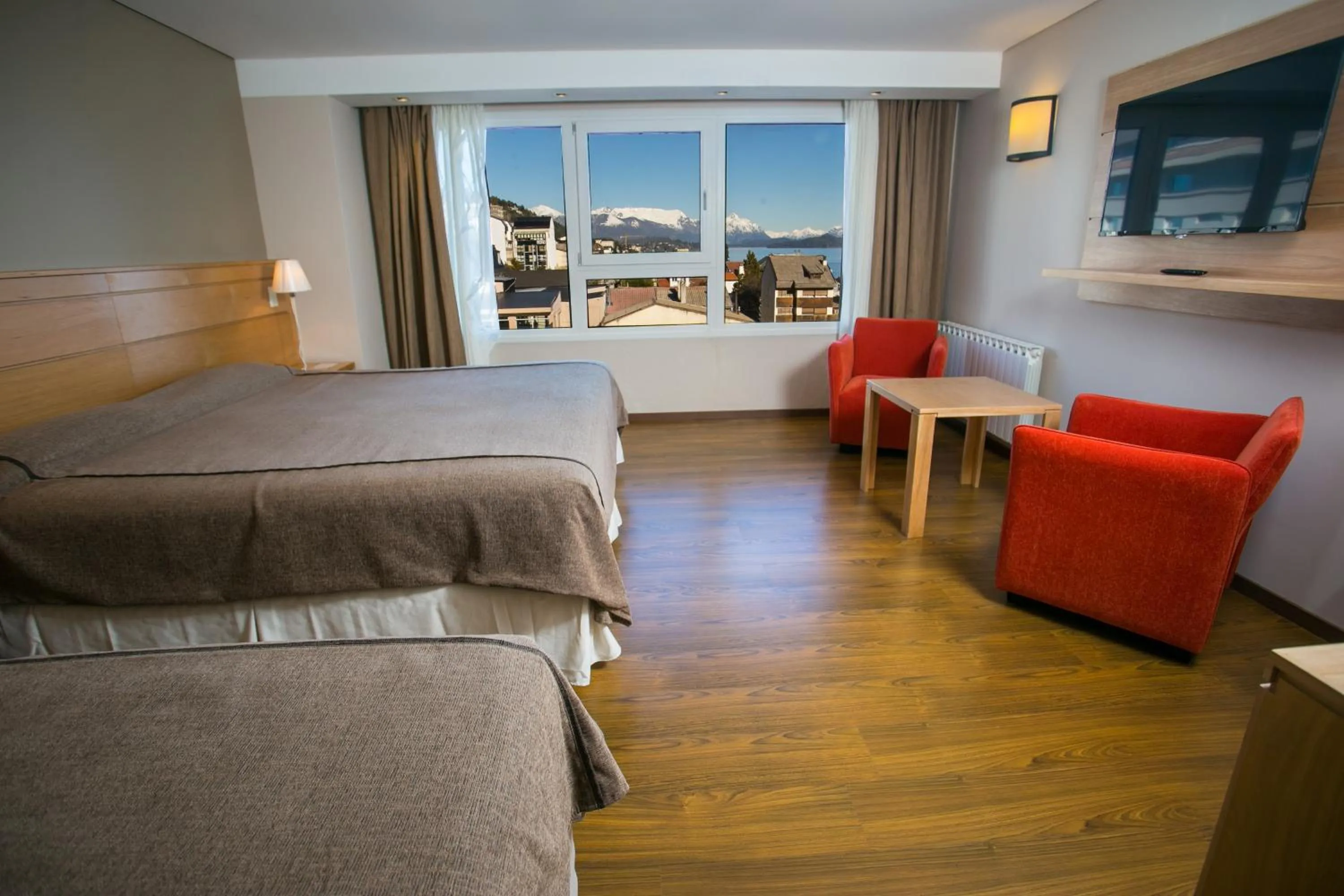 Photo of the whole room, Bed in Hotel Ayres Del Nahuel