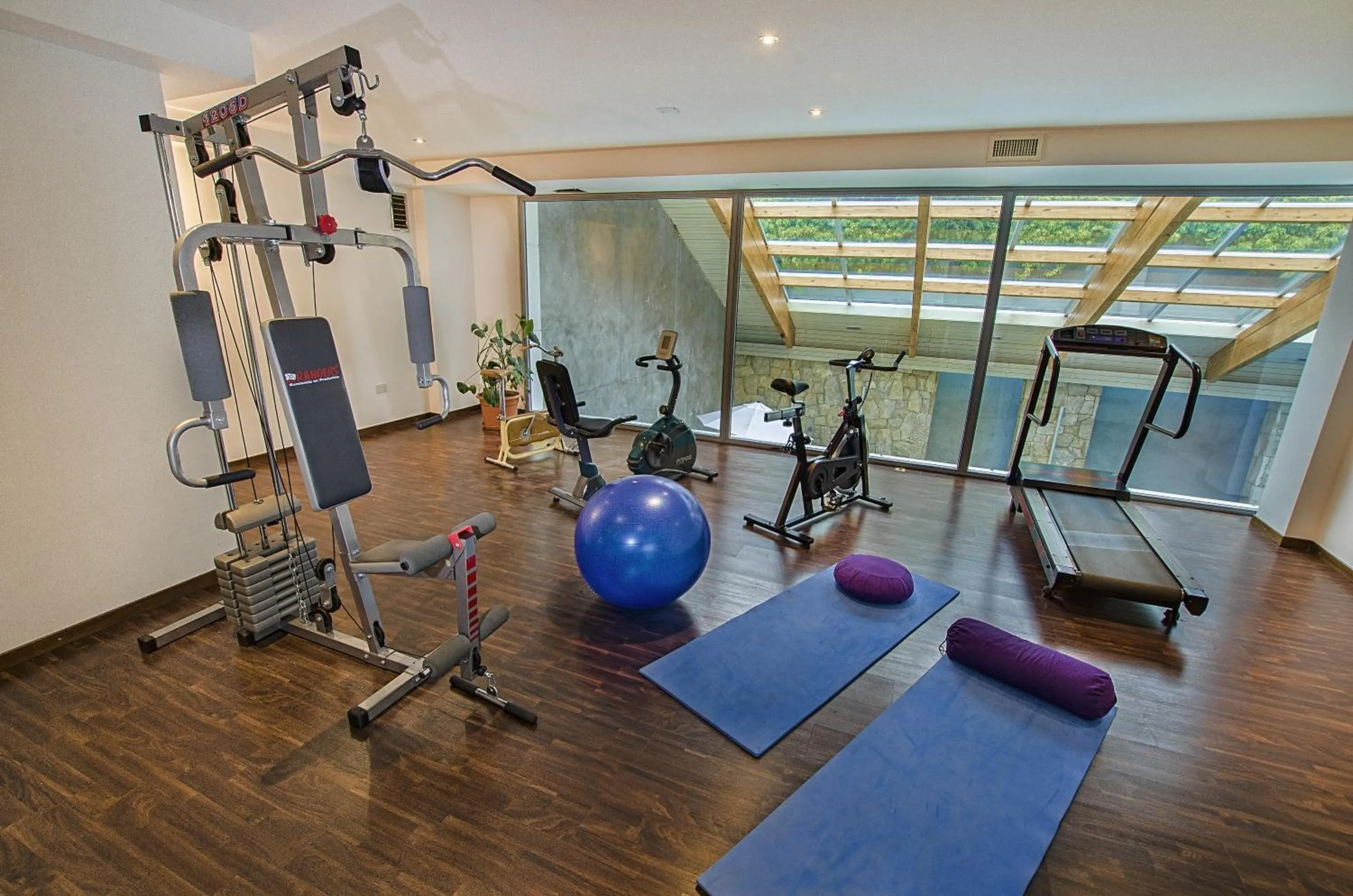 Fitness centre/facilities in Hotel Cristal