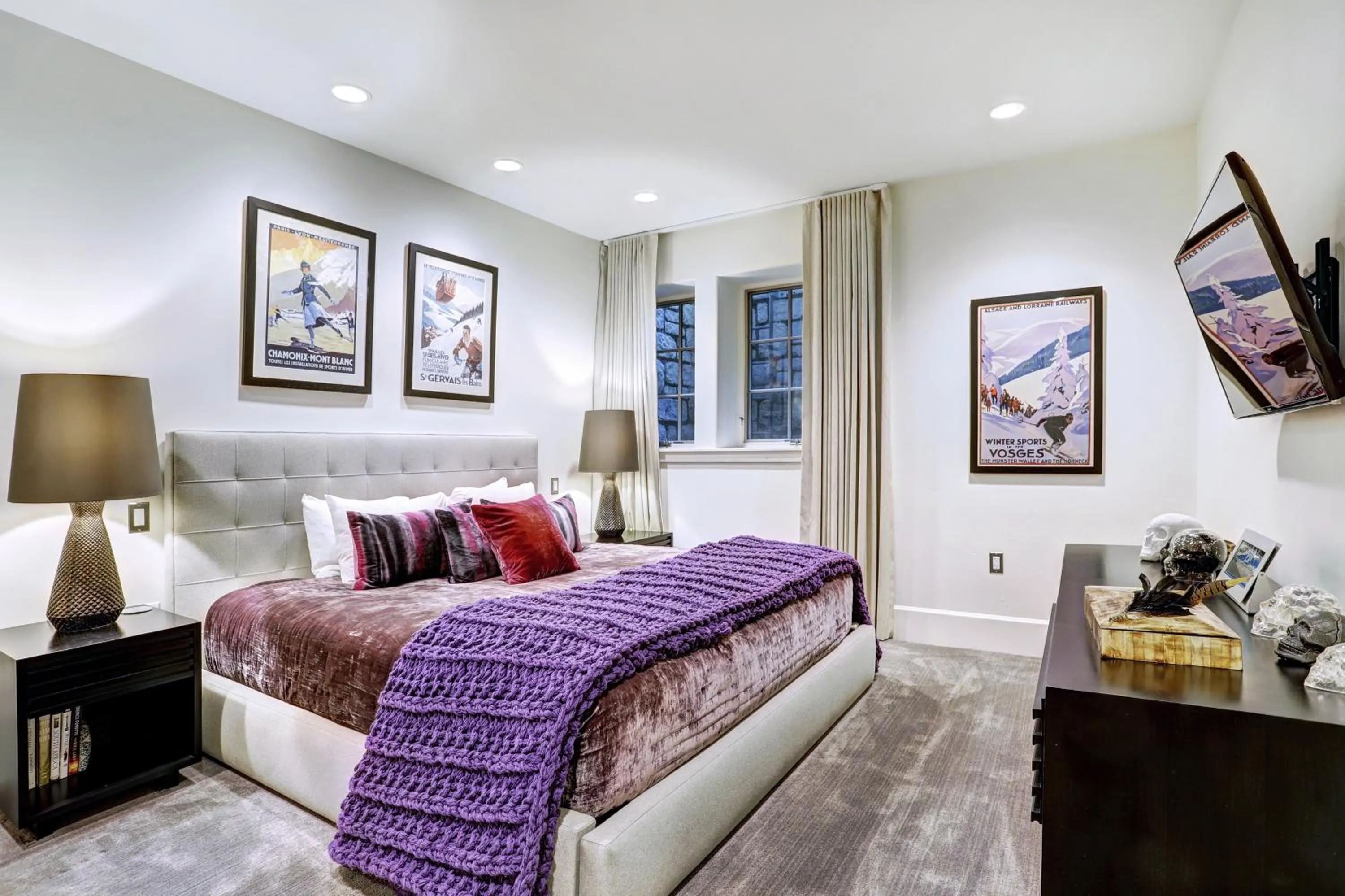 Bed in Lodge at Vail, A RockResort