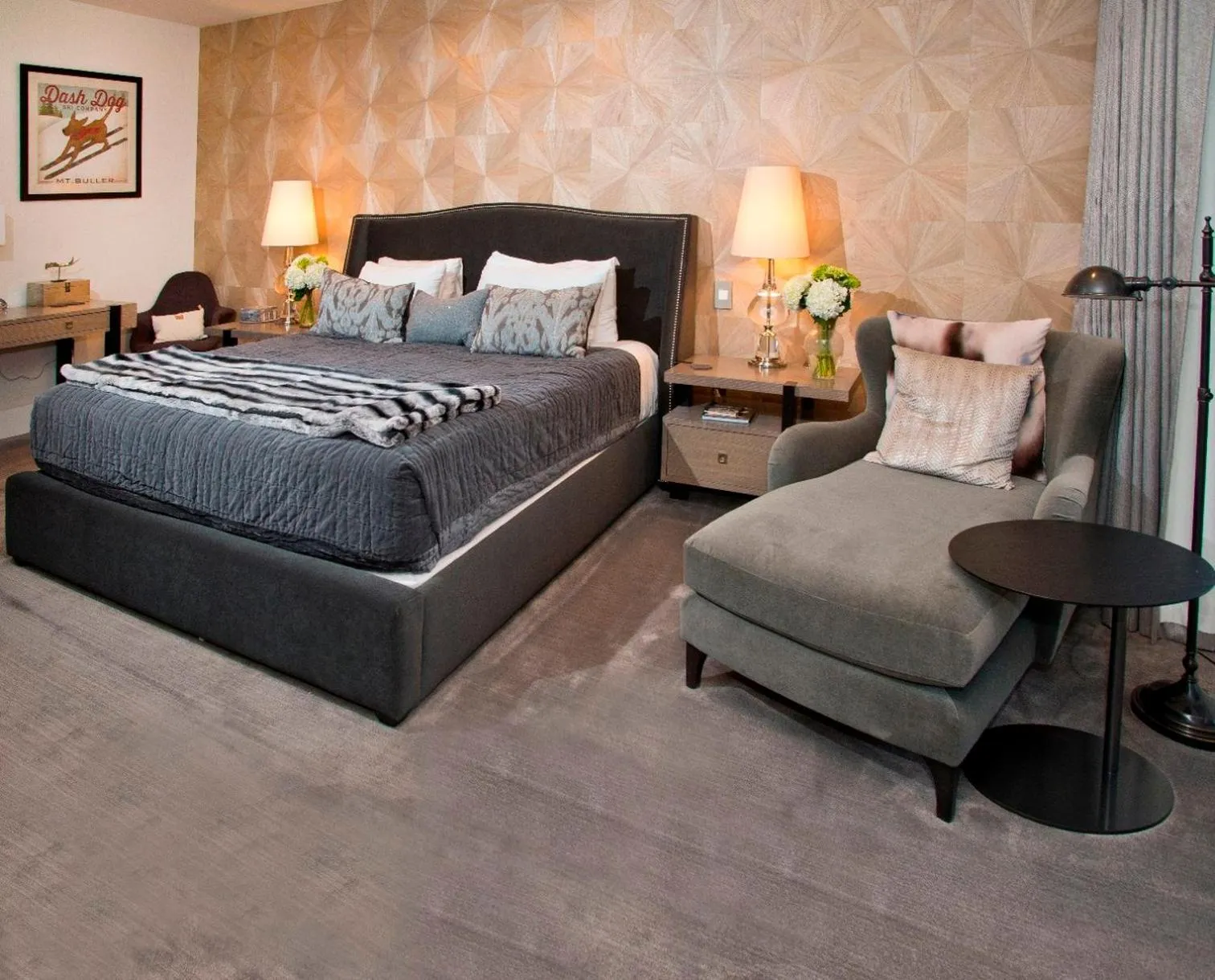 Bedroom, Bed in Lodge at Vail, A RockResort by Vail Resorts