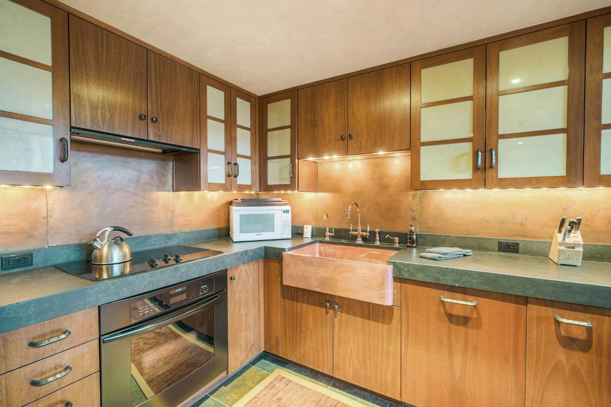 Communal kitchen in Lodge at Vail, A RockResort by Vail Resorts