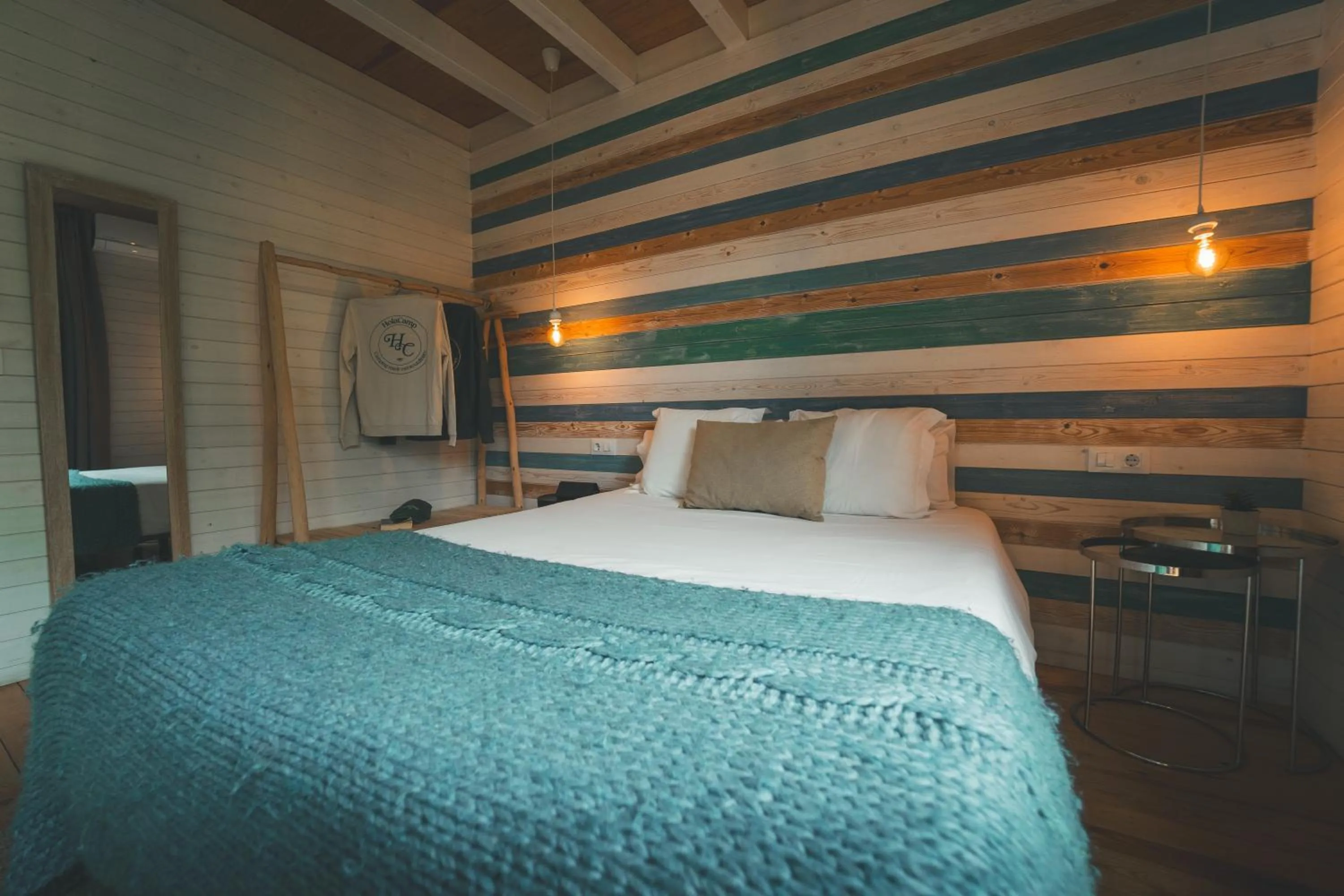 Bed in HolaCamp Camino
