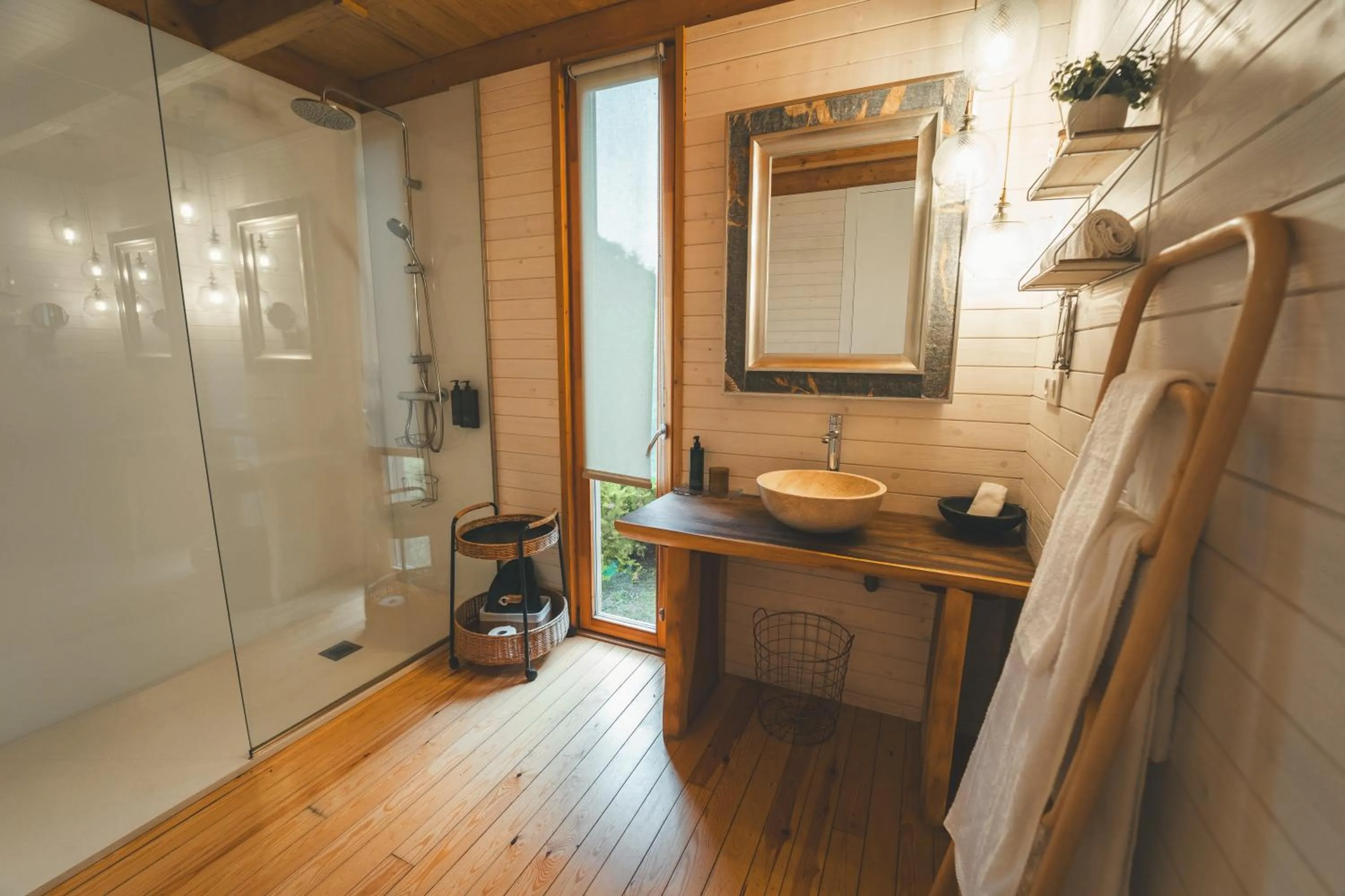 Bathroom in HolaCamp Camino