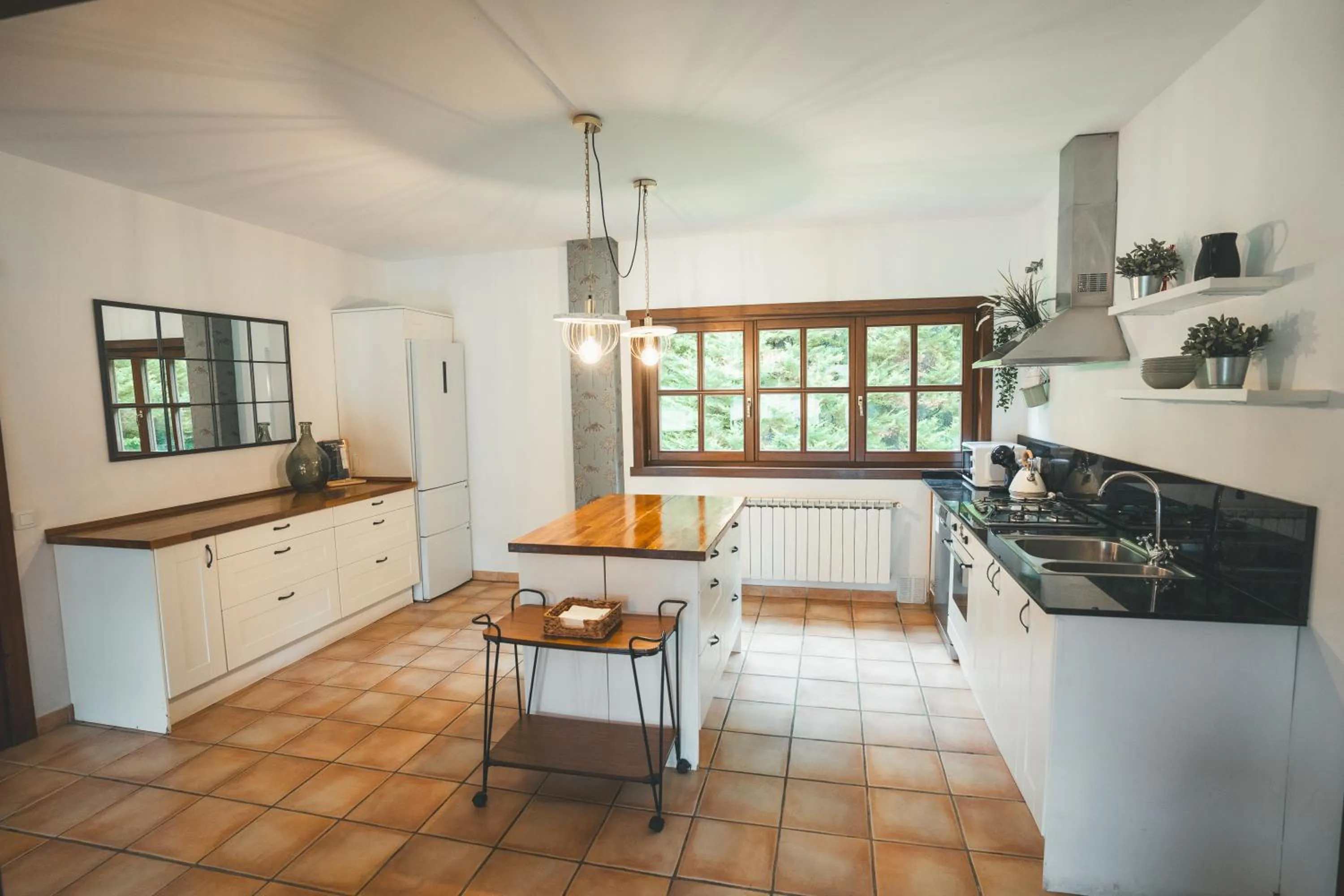 Kitchen or kitchenette in HolaCamp Camino