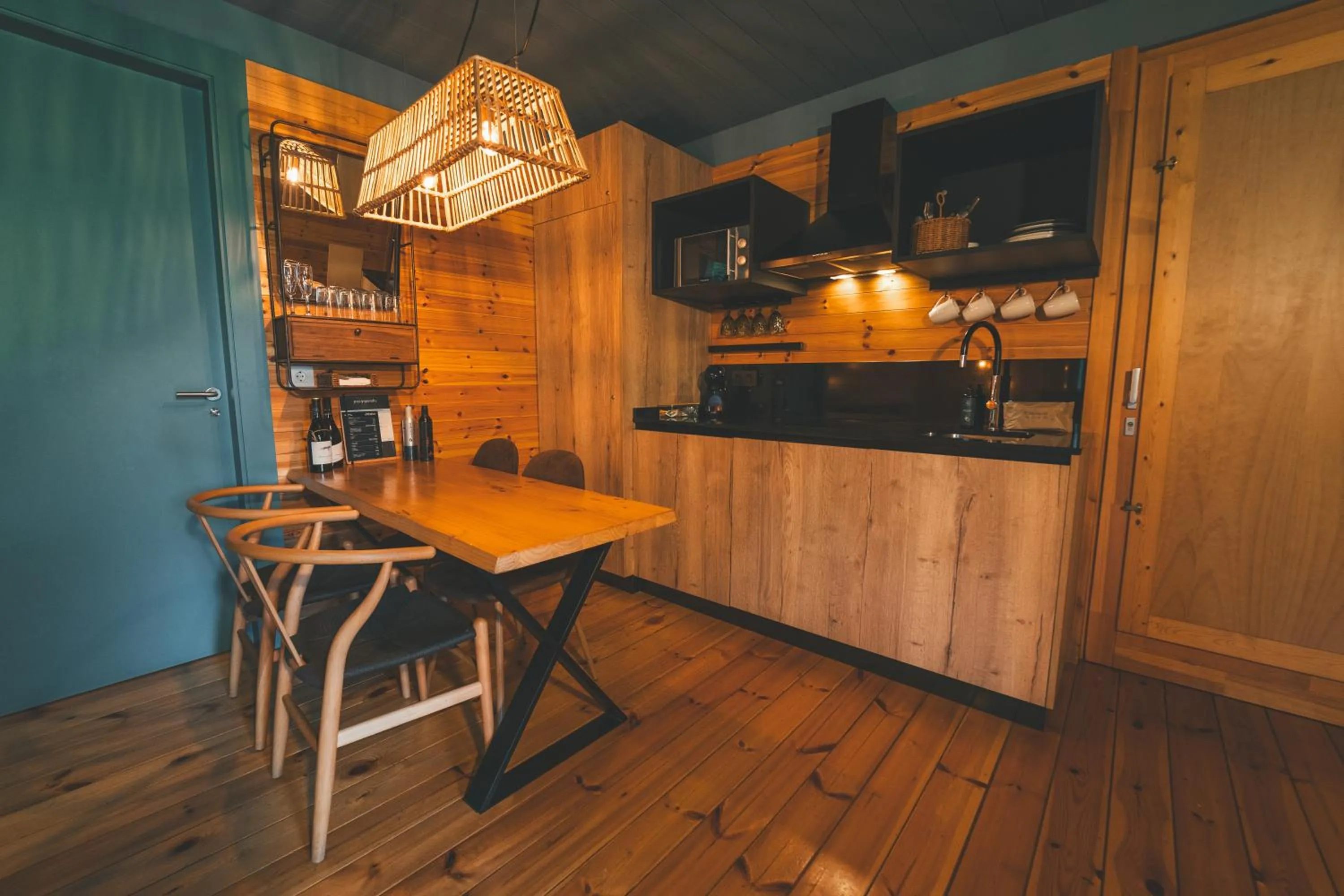 Kitchen or kitchenette in HolaCamp Camino