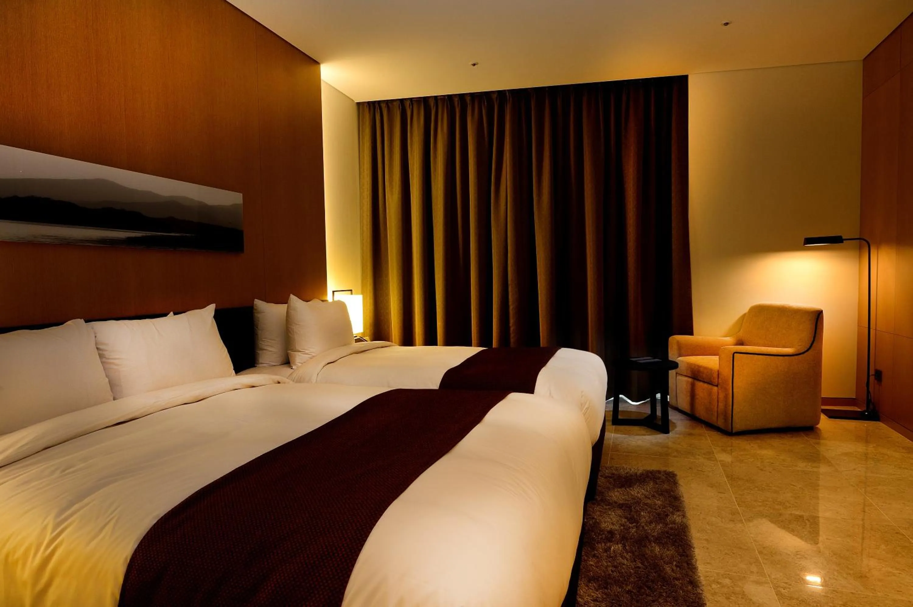 Bed in Midas Hotel & Resort